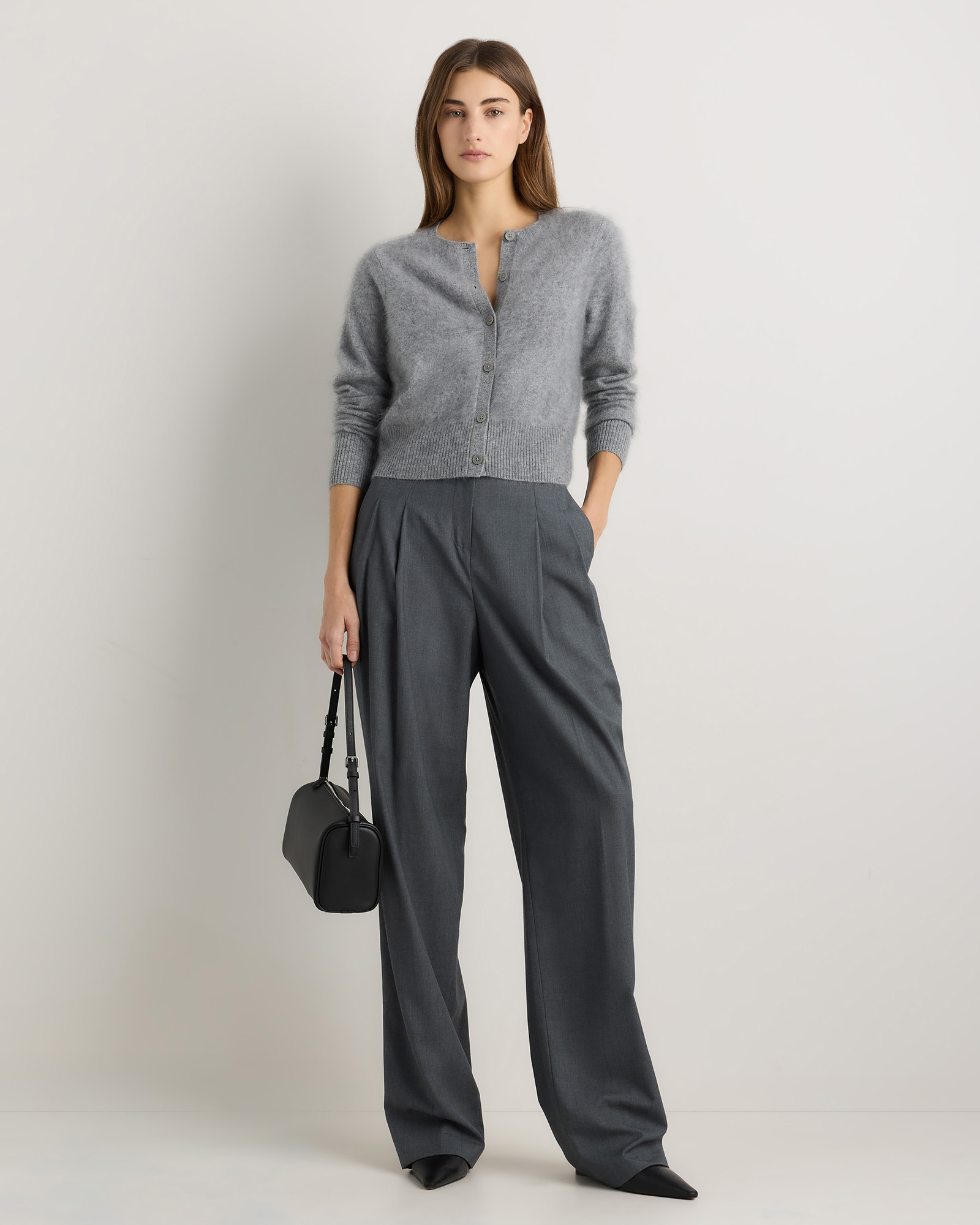 French Terry Modal Cardigan