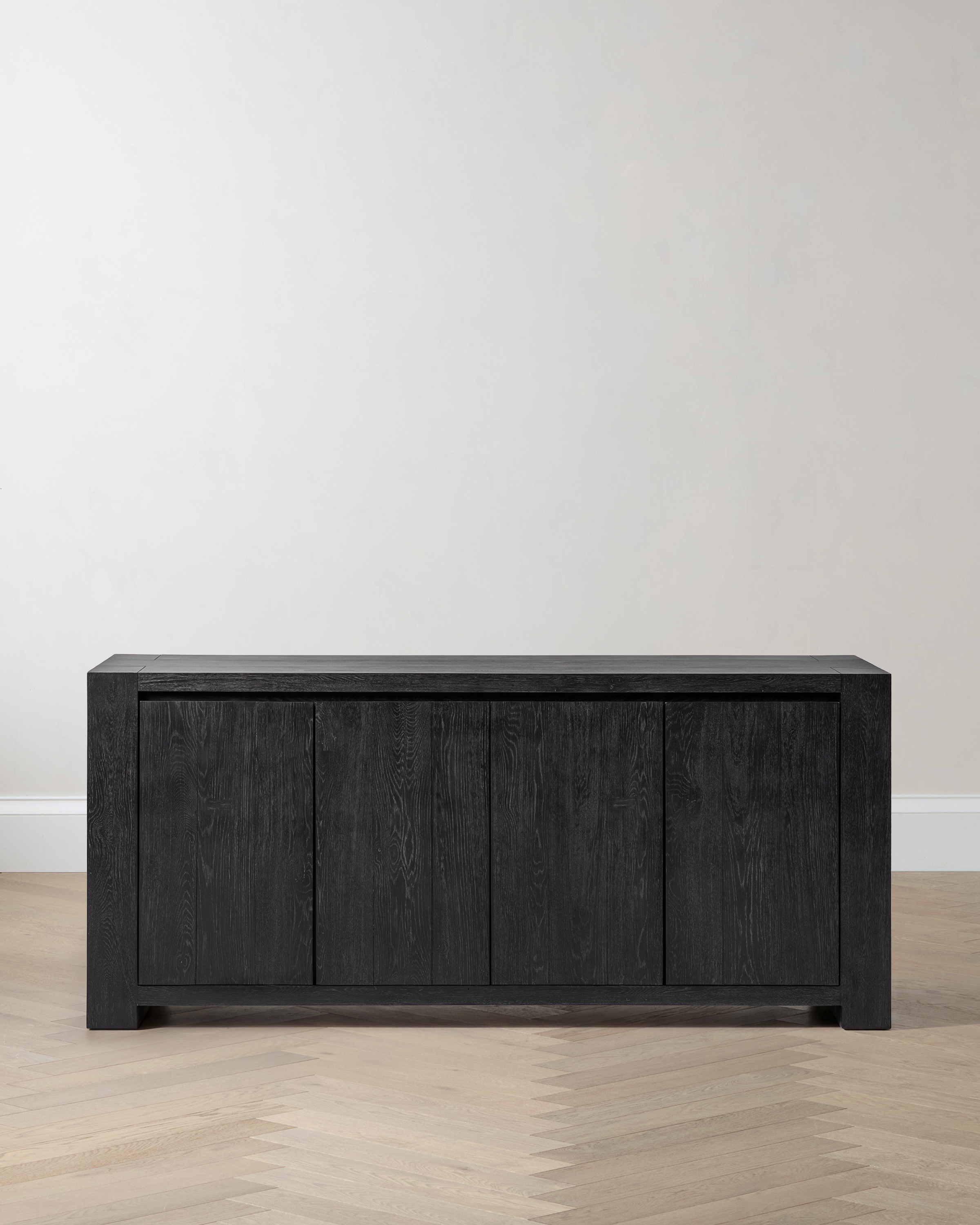 Black Reclaimed Oak Sideboard