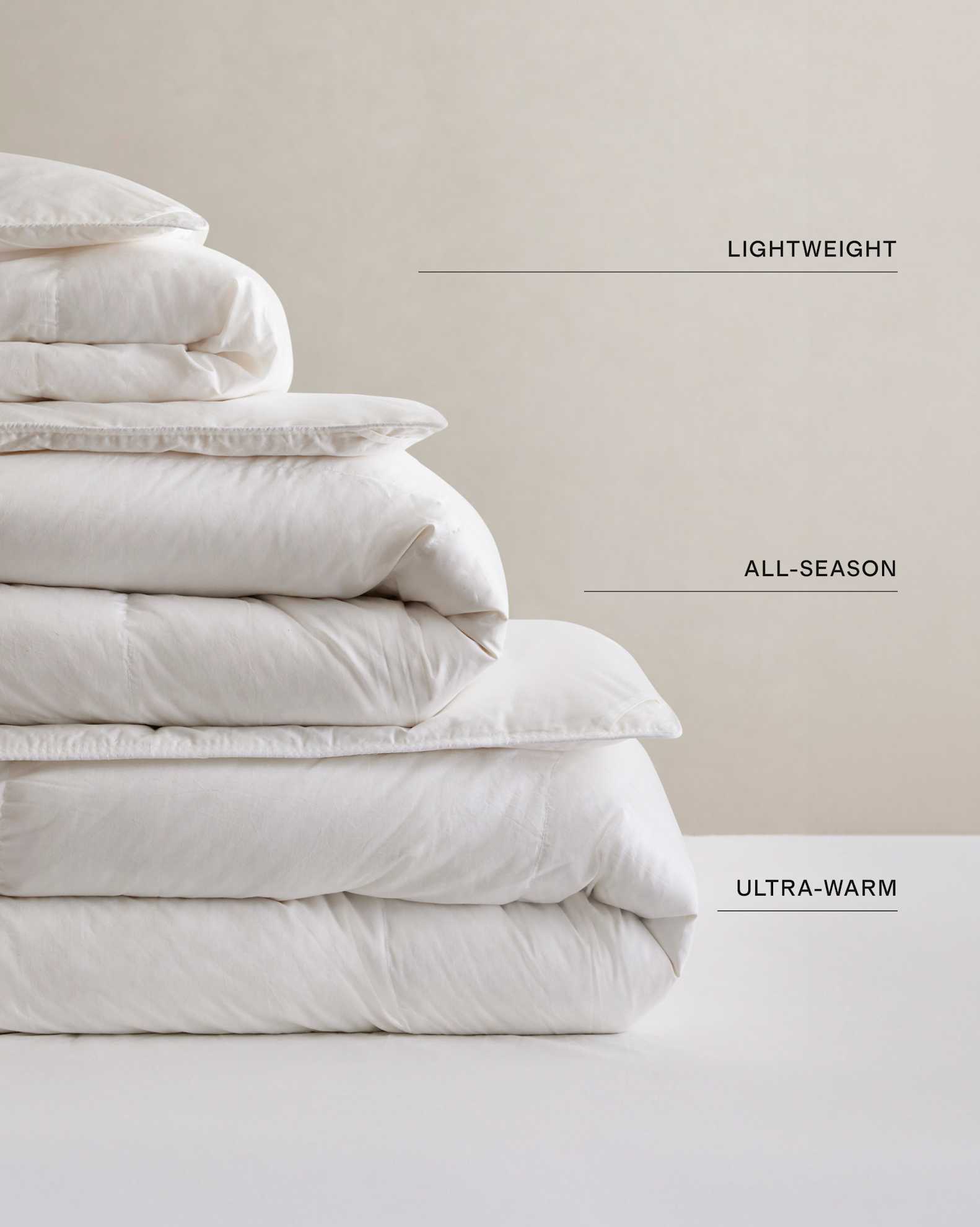 Lightweight Goose Down Comforter | Quince