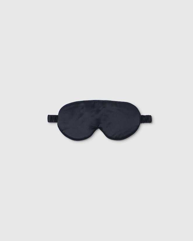 silk mask black front