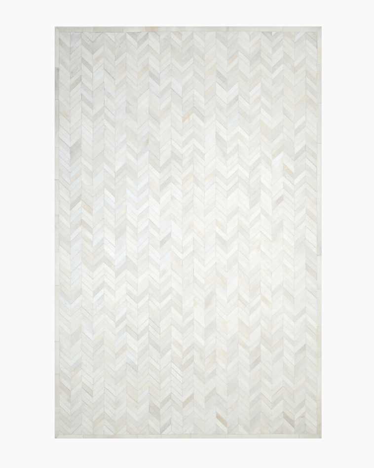 Ivory Jones Hide Rug