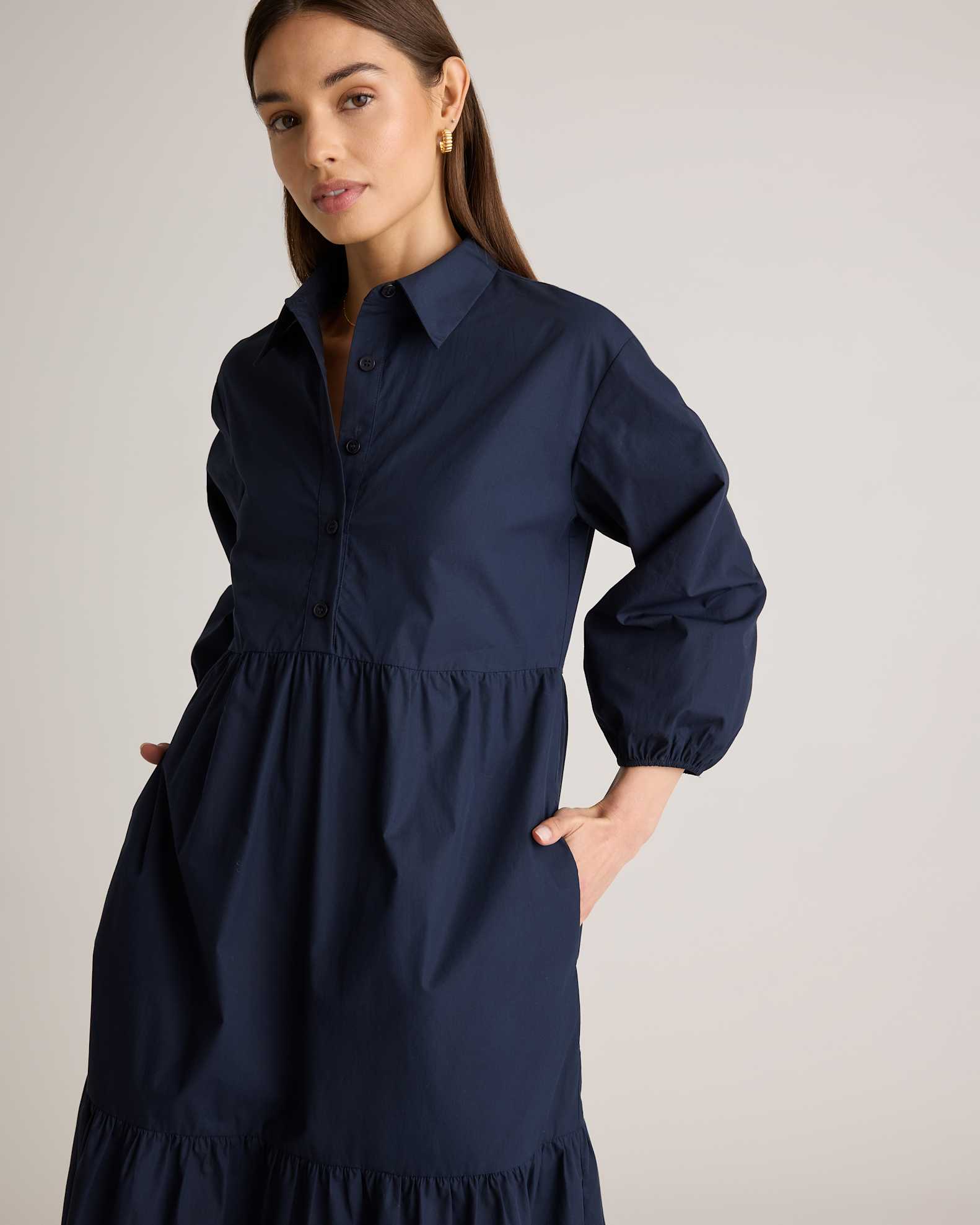 long cotton tunic dress Women's Oversize Tunic Dress Cotton and Linen Long Sleeve Round Neck T Shirts Dresses Casual Solid Dress with Pockets Black at Amazon Women's Clothing store