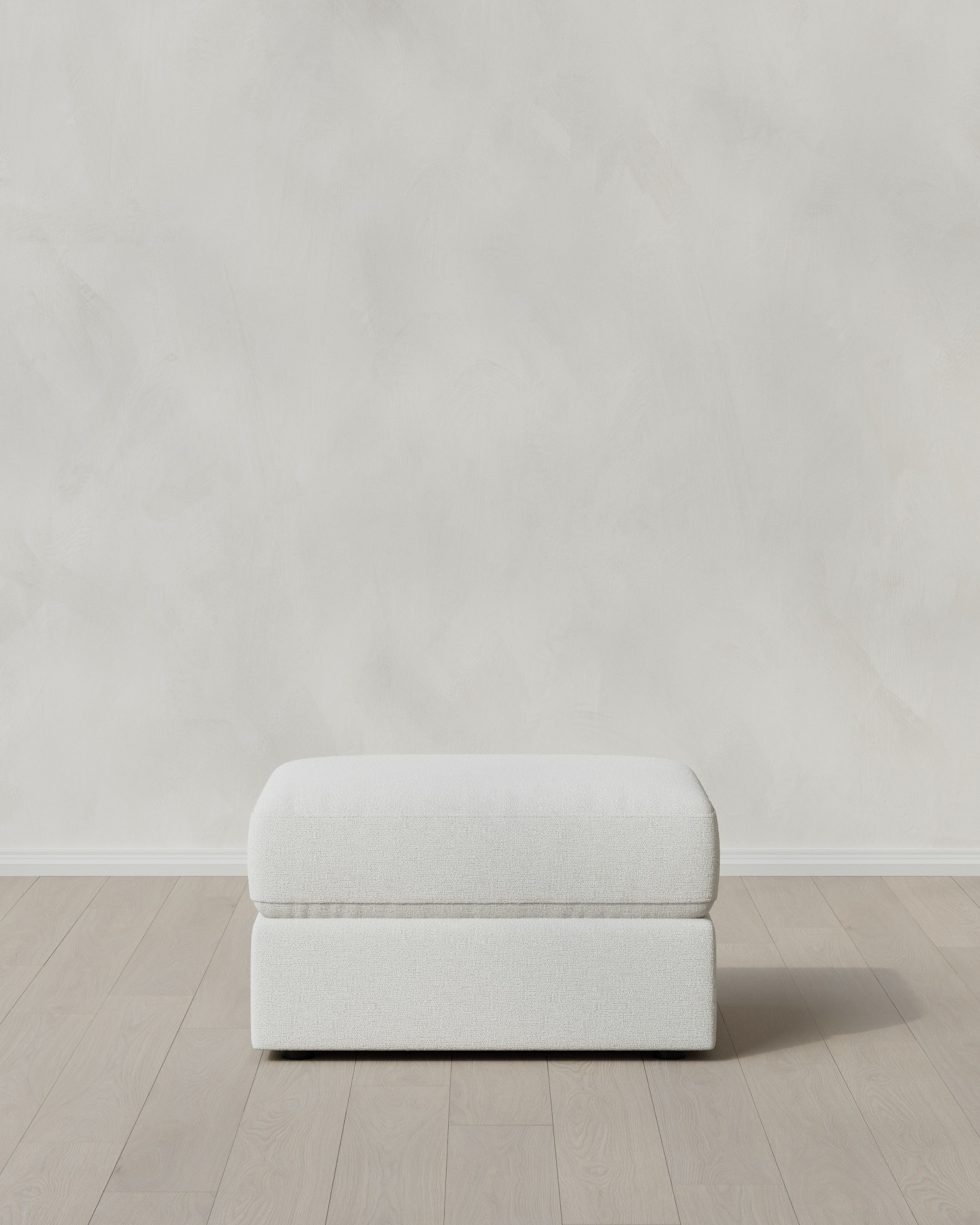 Snow Ashford Deep Seat Ottoman in Performance Basketweave