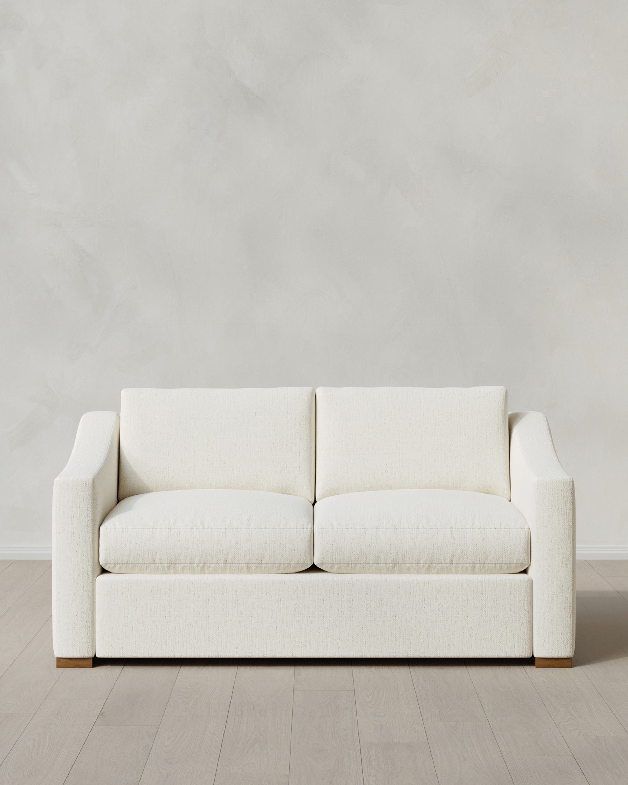 Hollis Slope Arm Sofa 72in Crypton Nomad Snow