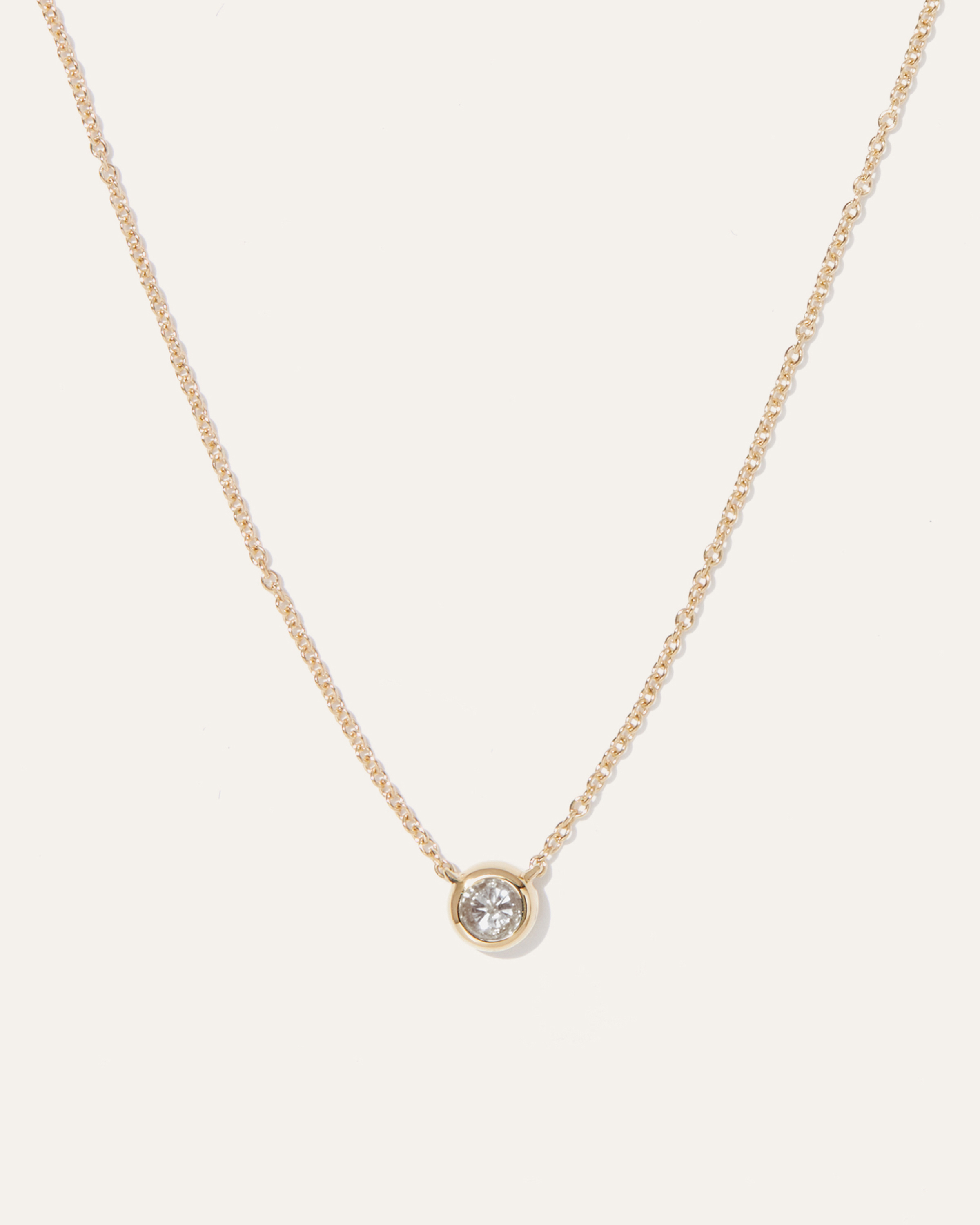 ネックレス・ペンダント STONEHENgE SHe 14K diamond necklace SA24D40U4W StoneHenge SHe 14K Necklace U0092 14K Rose Gold Cubic