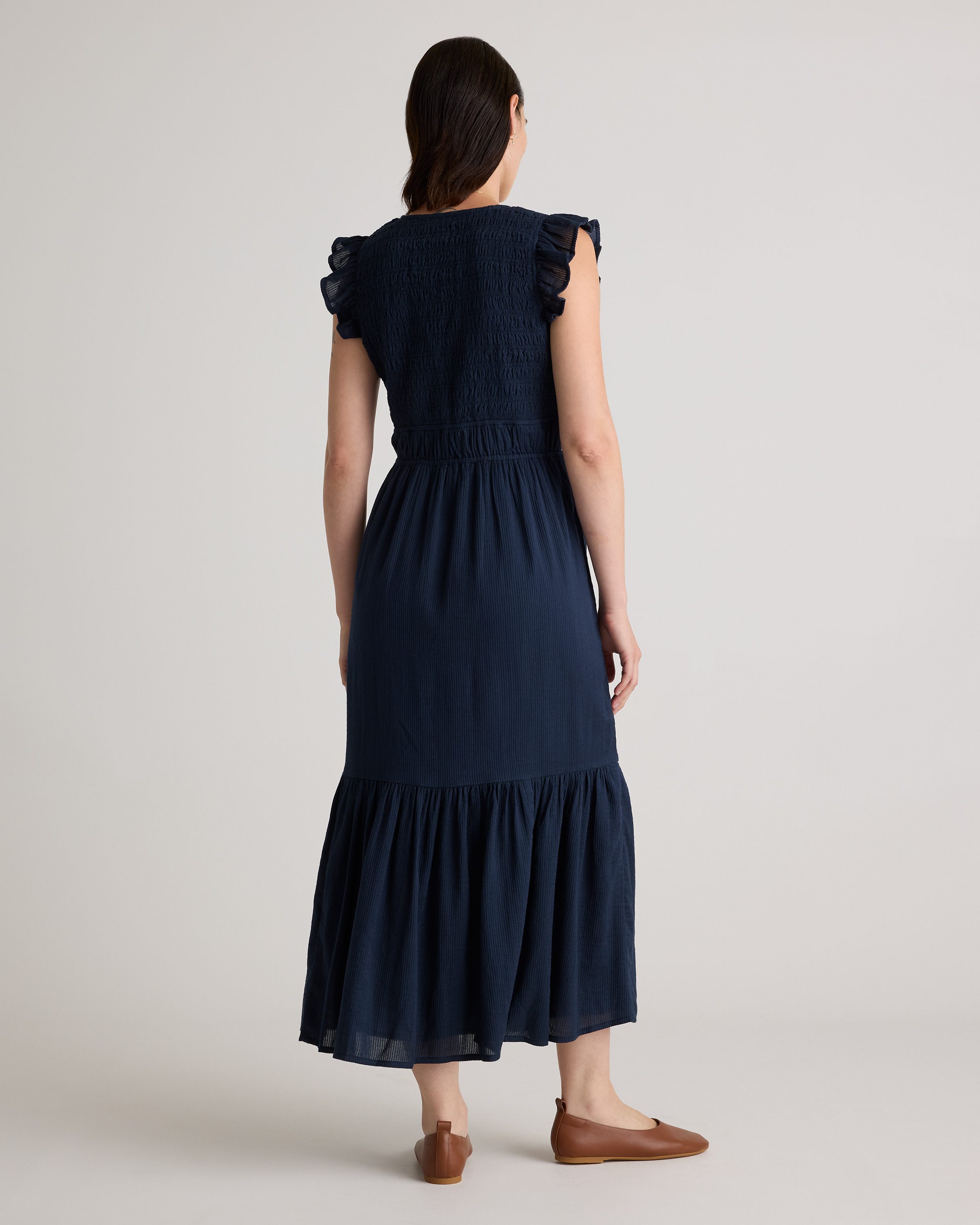 sachin and babi light blue dress Taylor Women's V-Neck Blouson Dropped-Waist Maxi Dress main image 1