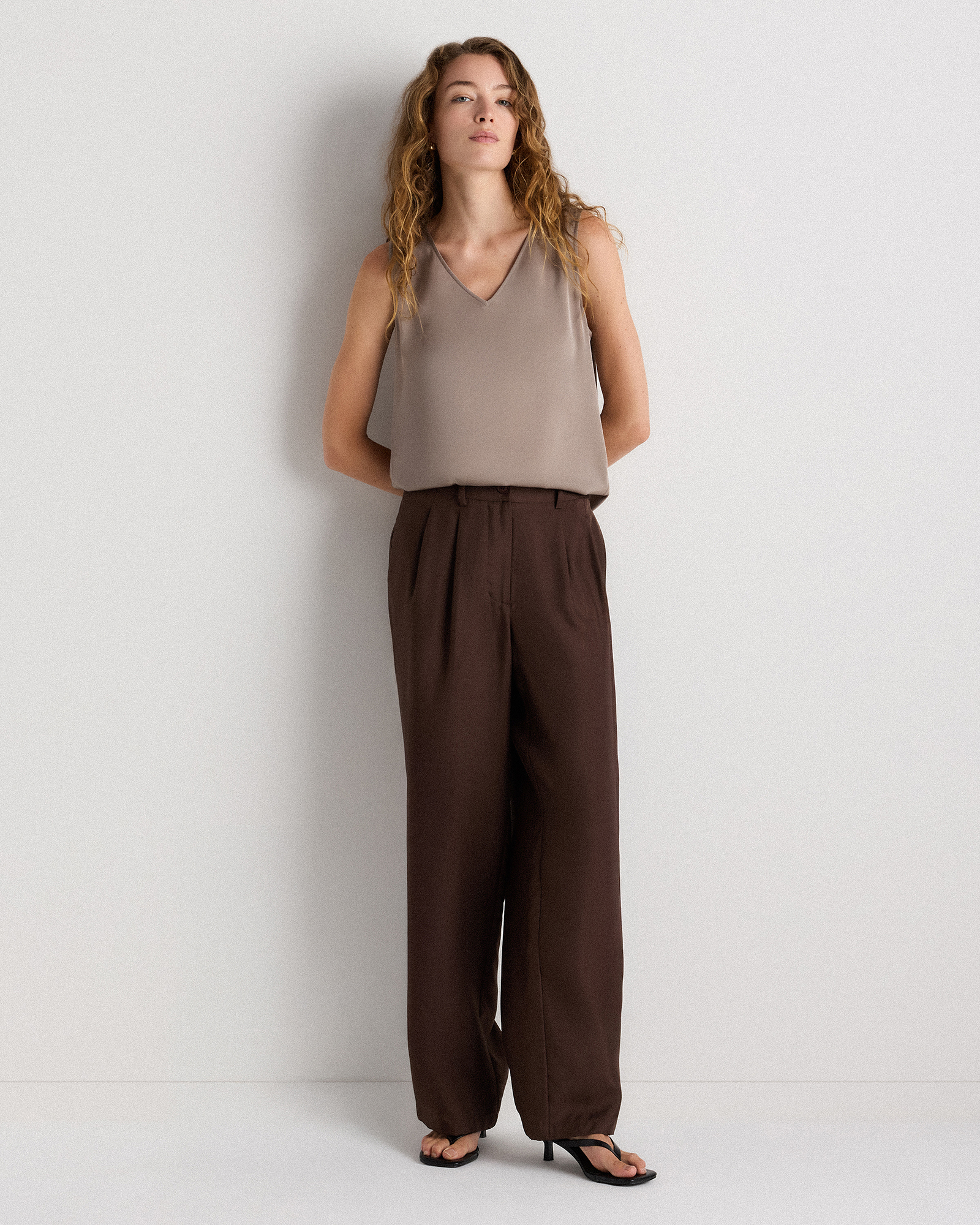 Washable Stretch Silk Tank | Quince