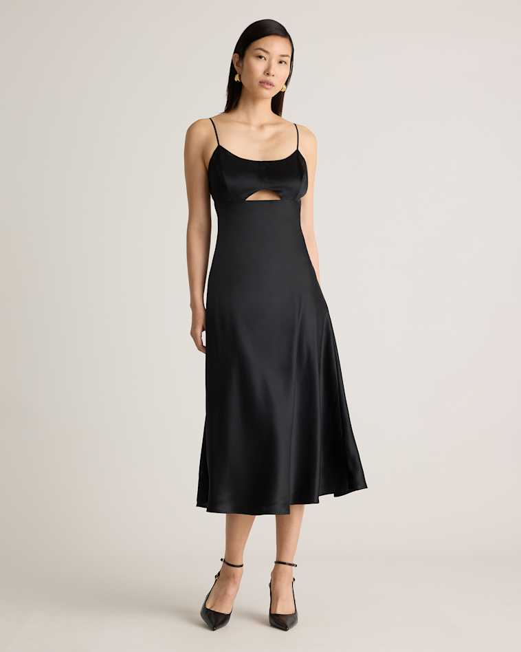 100% Washable Silk Halter Maxi Dress 100% Washable Silk Halter Maxi Dress