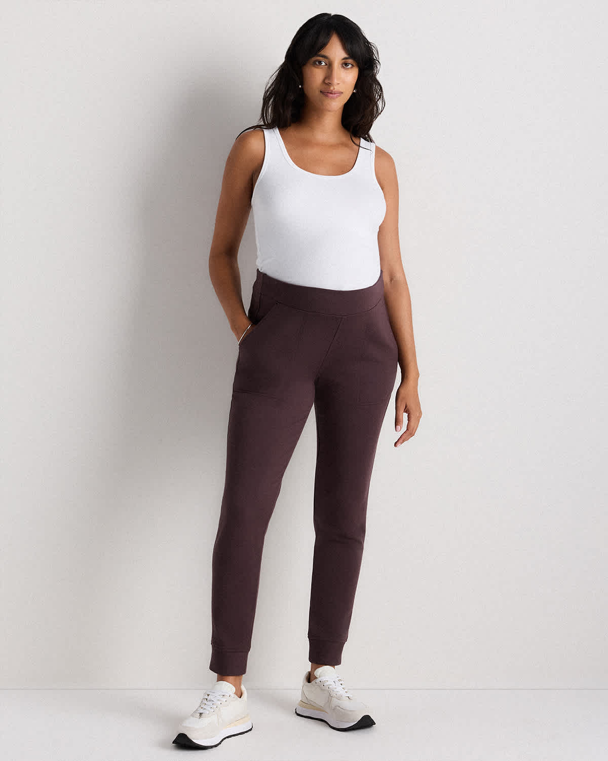 Tencel Jersey Maternity Under Belly Lounge Joggers