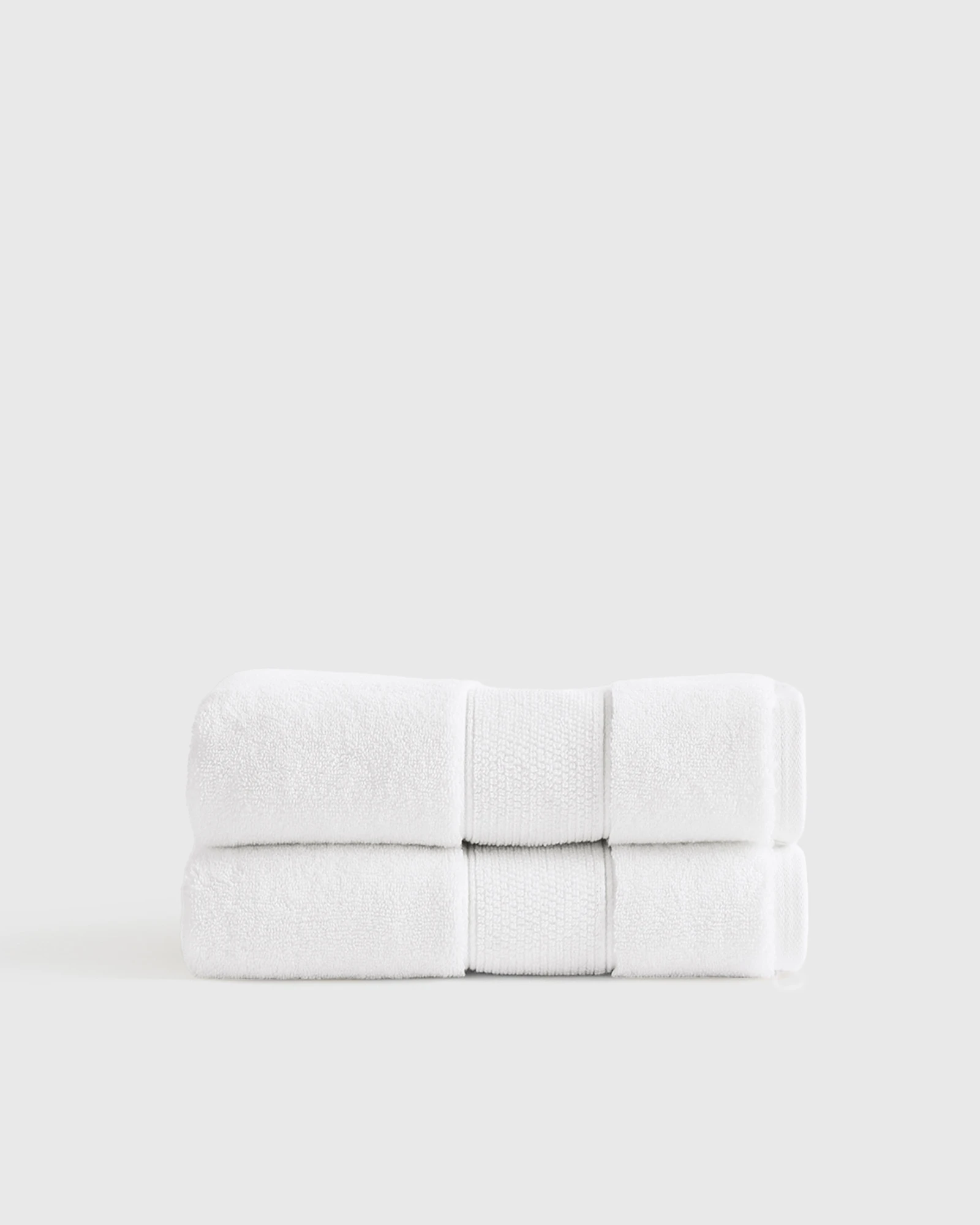 Classic Organic Turkish Cotton Hand Towel (Set of 2) - Heather Brown