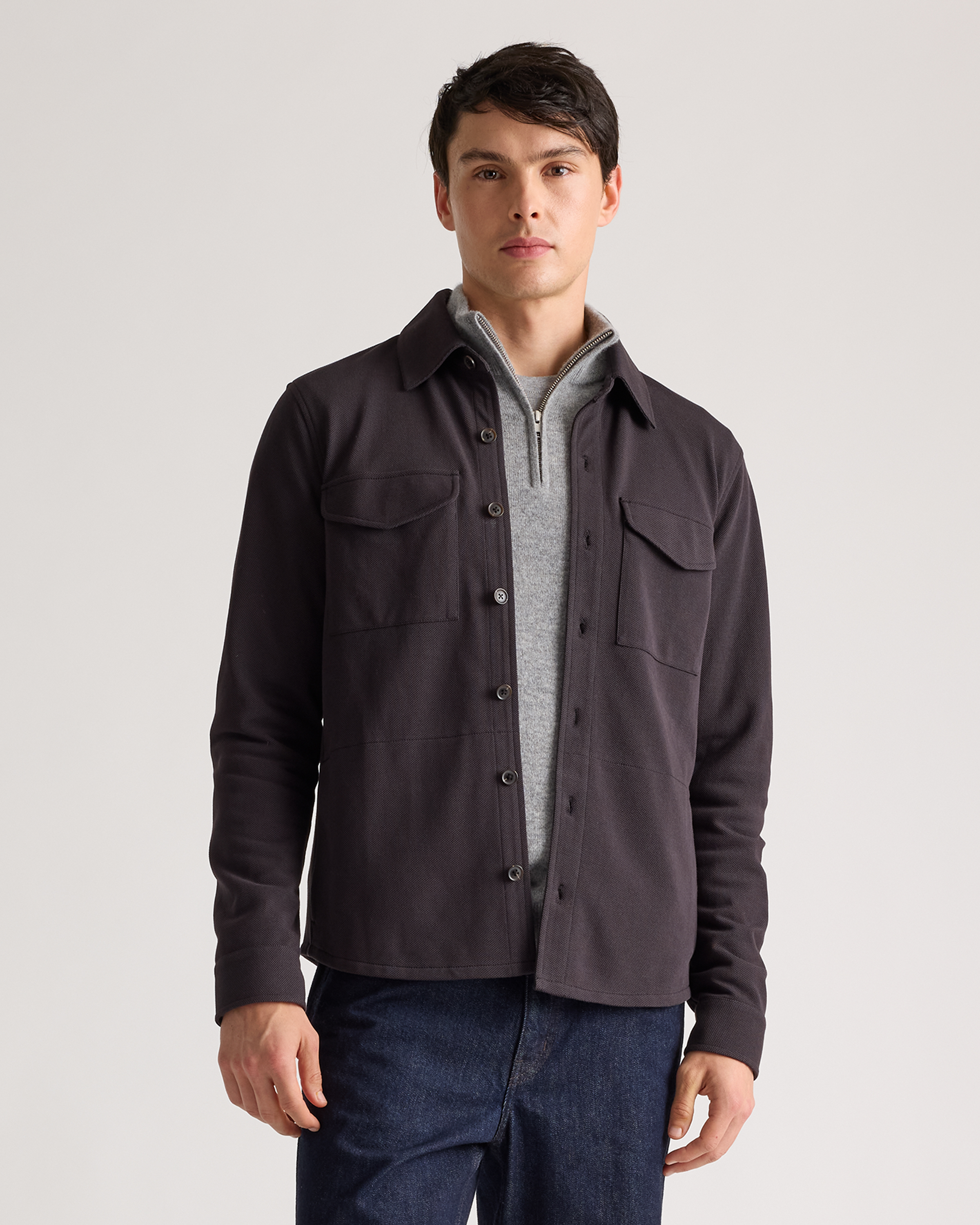 【BAON】[unisex] Kimen Corduroy Over Shirt BAON】[unisex] Kimen Corduroy Over Shirt (BAON/シャツ