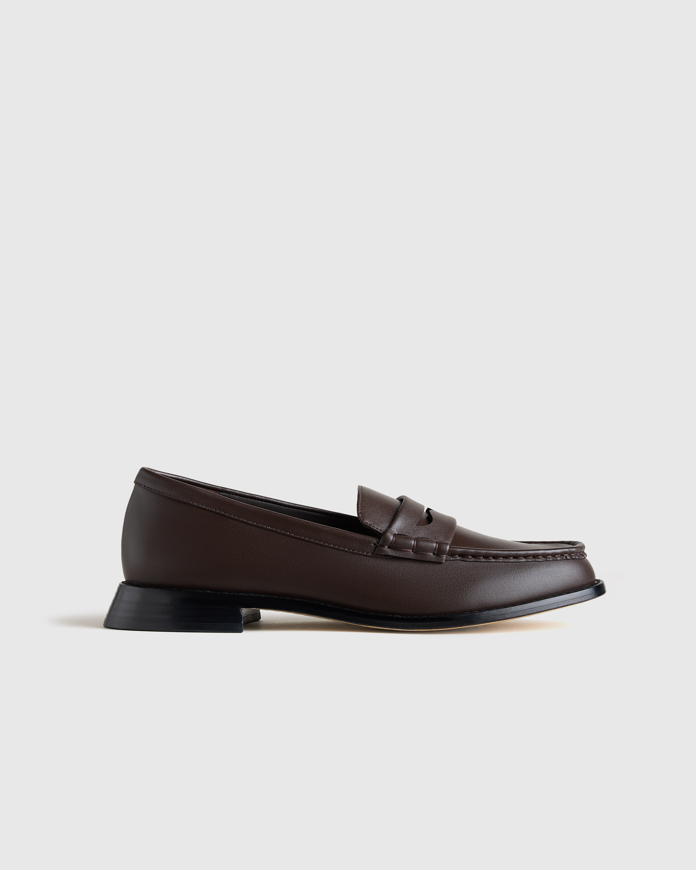 Coffee Bean Italian Leather Penny Loafer