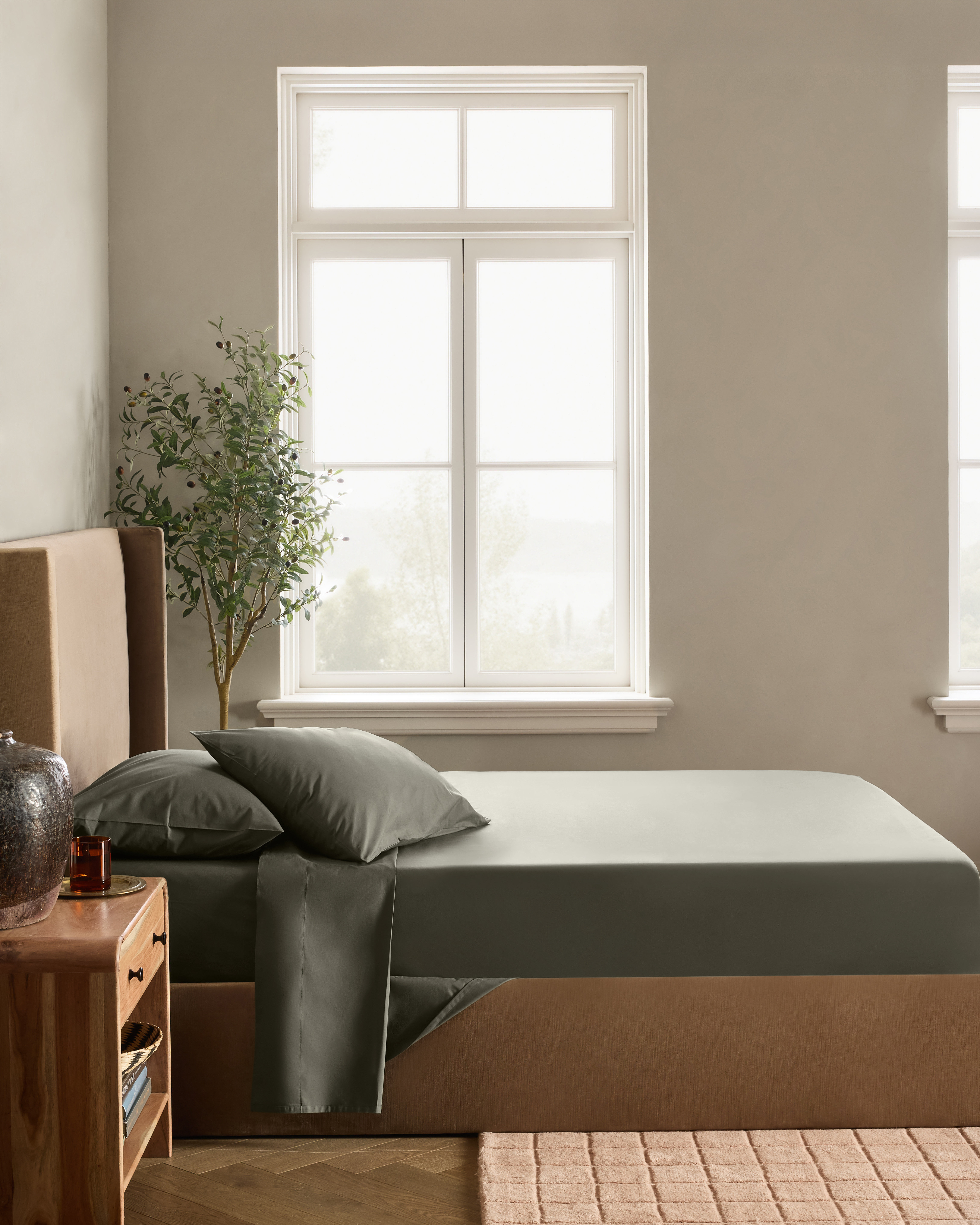 Classic Organic Percale Sheet Set - Queen