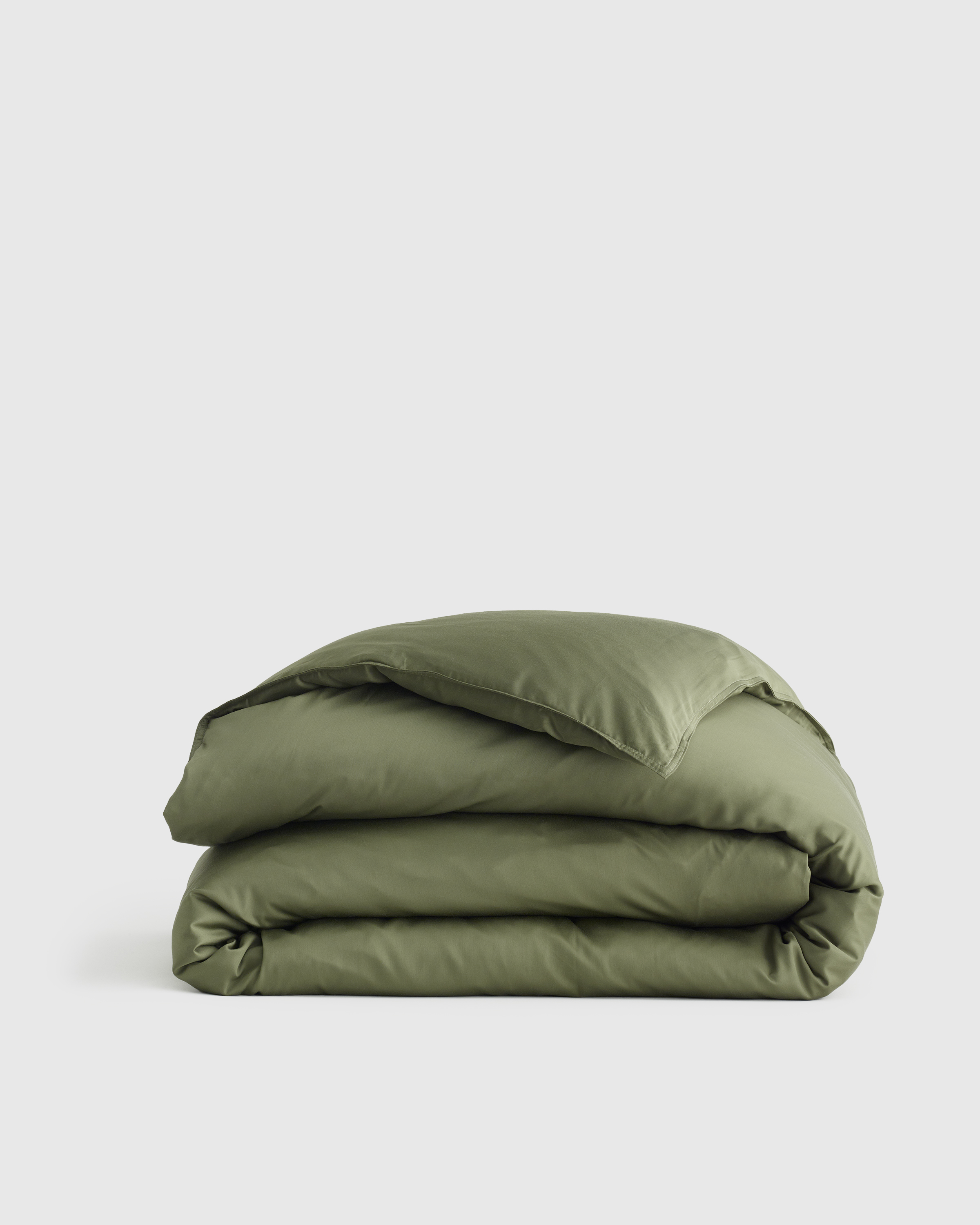 Olive Bamboo Duvet Cover