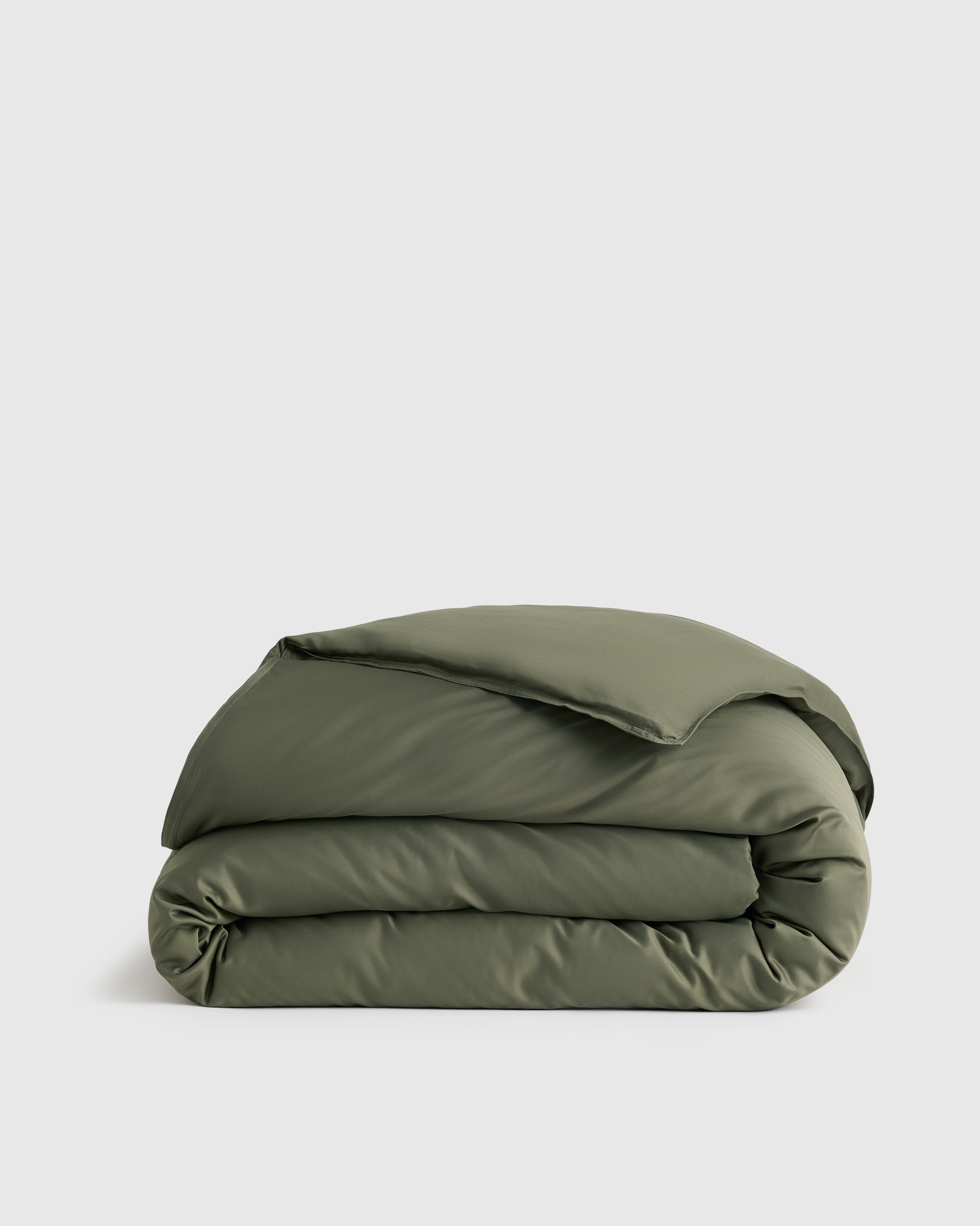 Dusty Olive Bamboo Duvet Cover