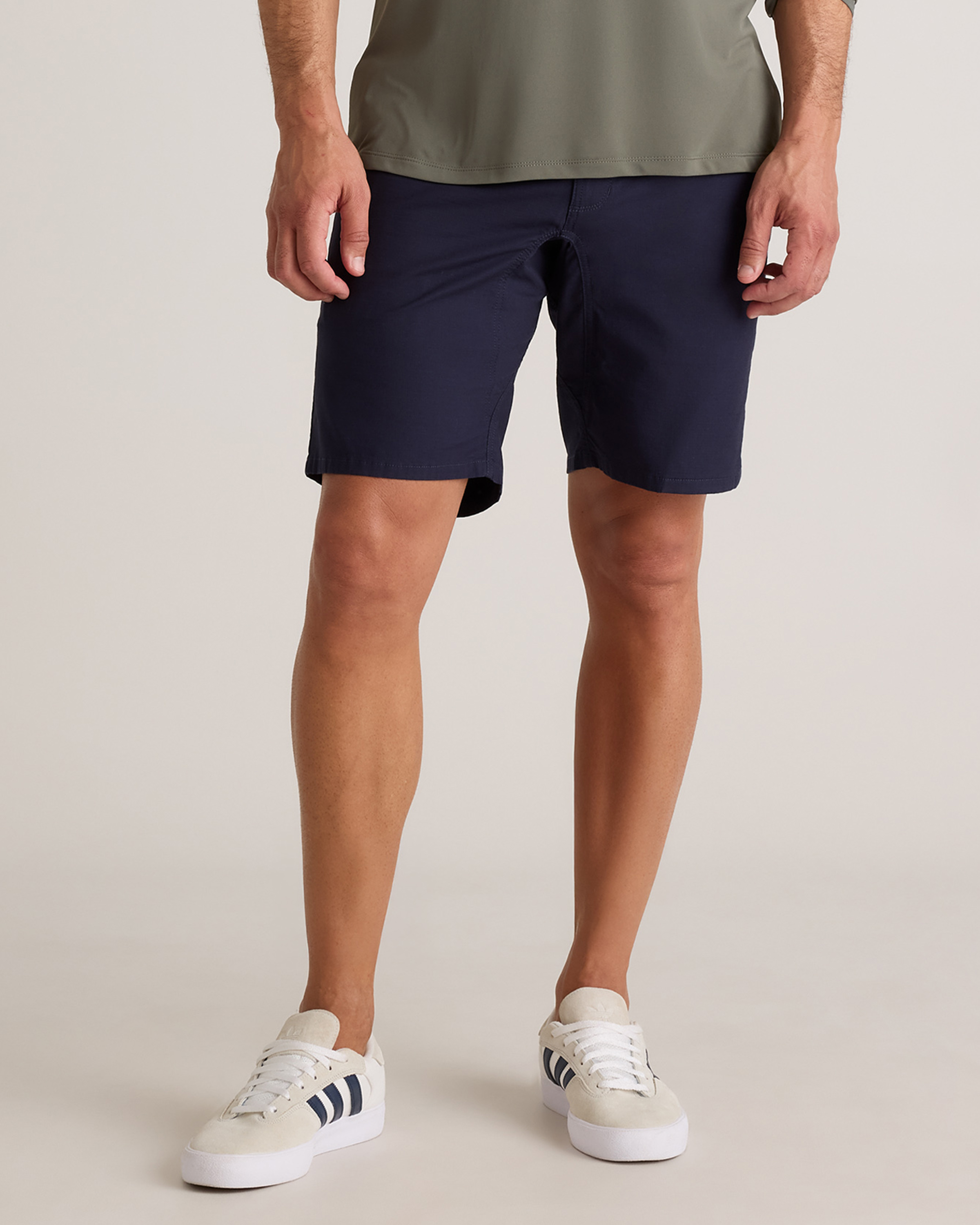 Quince Men's Organic Stretch Ripstop Shorts In Deep Navy