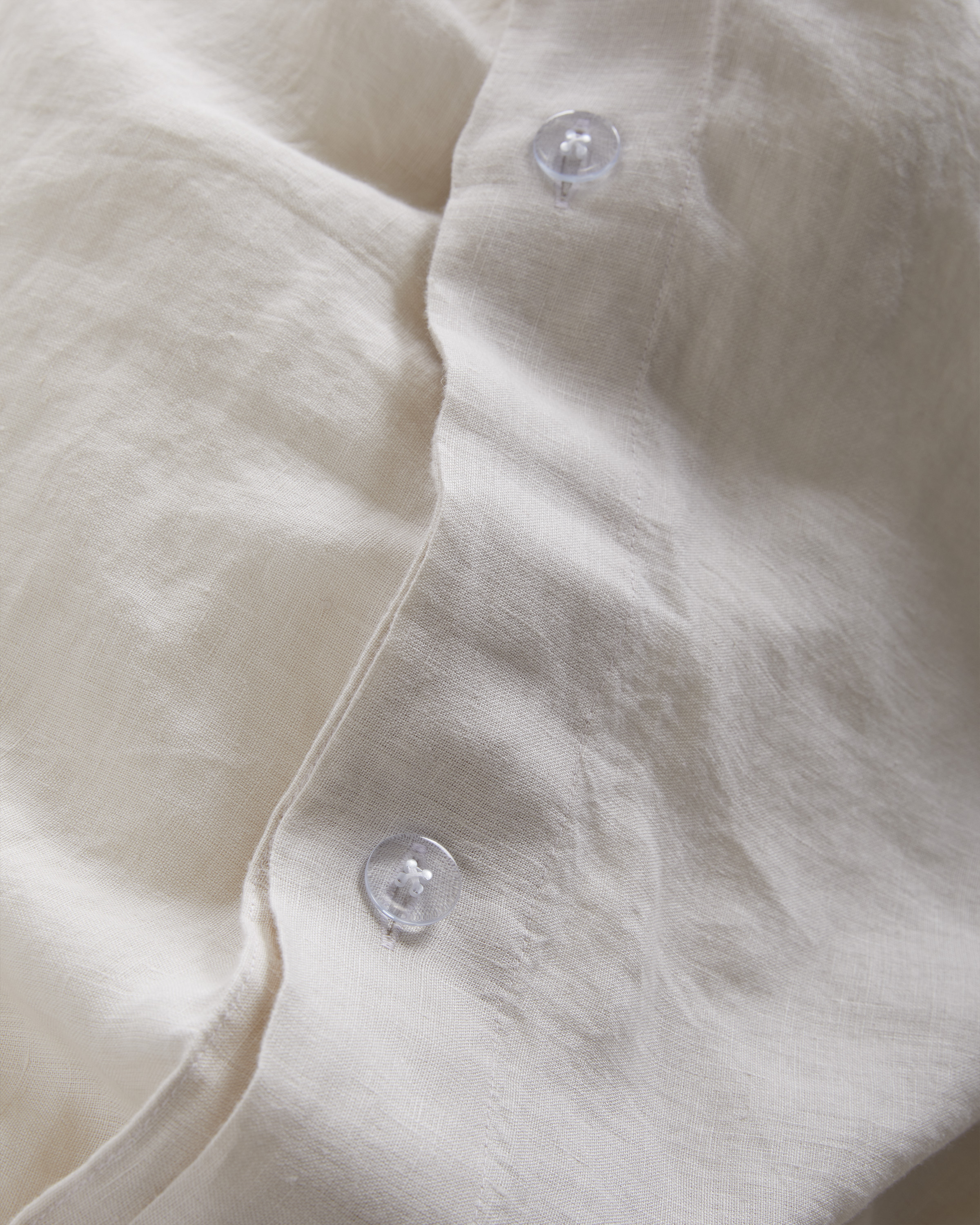 European Linen Duvet Cover Set - King/Cal King - Sand