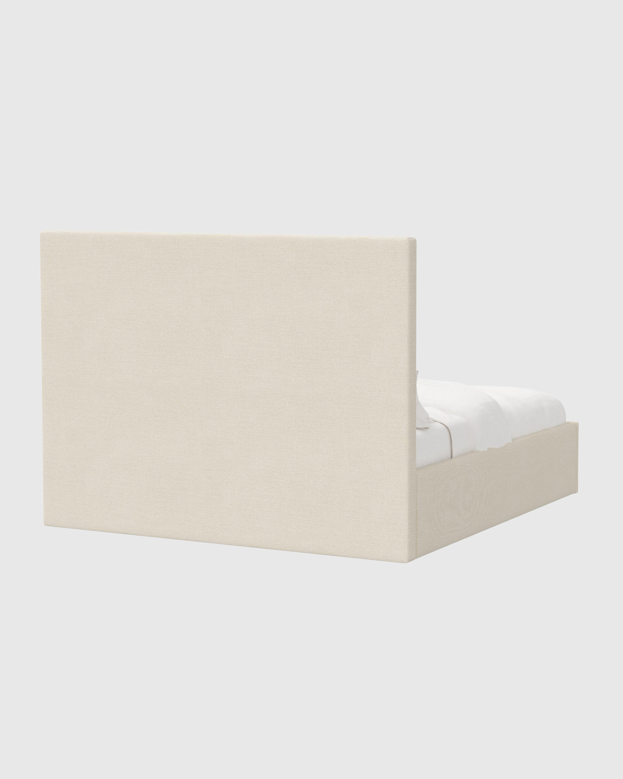 Canopy Bed with headboard and square posts ccrnp8 - Solid Custom Heirlooms, image size:1582x1978