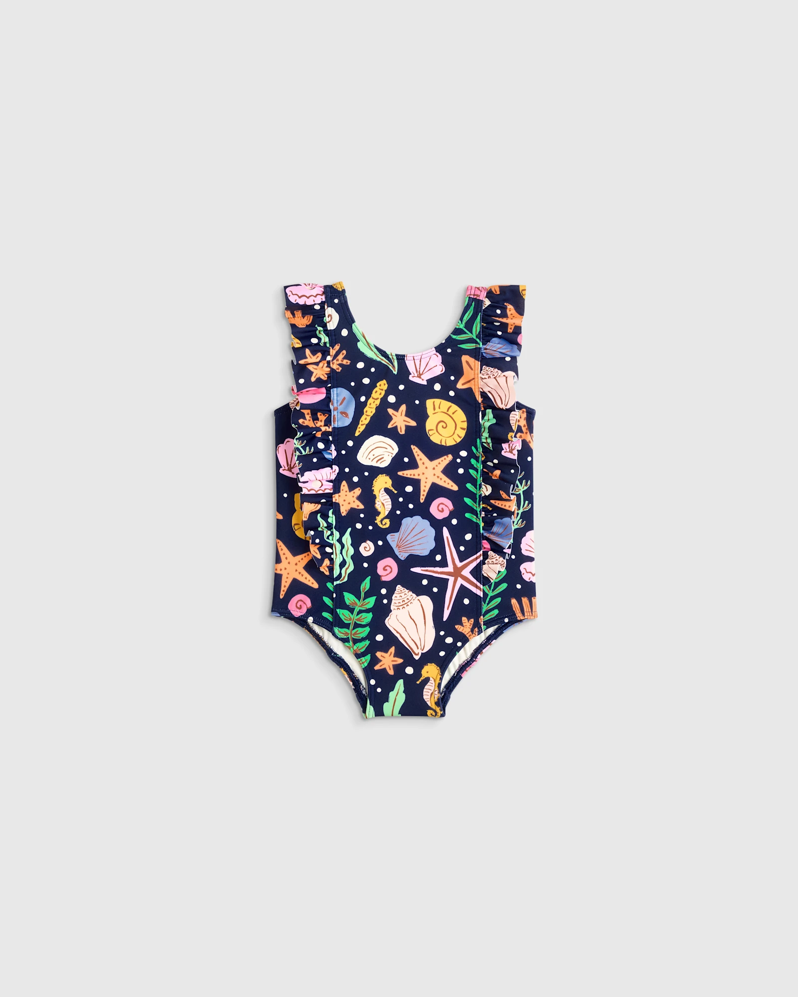 Ruffle One Piece Swimsuit - Baby