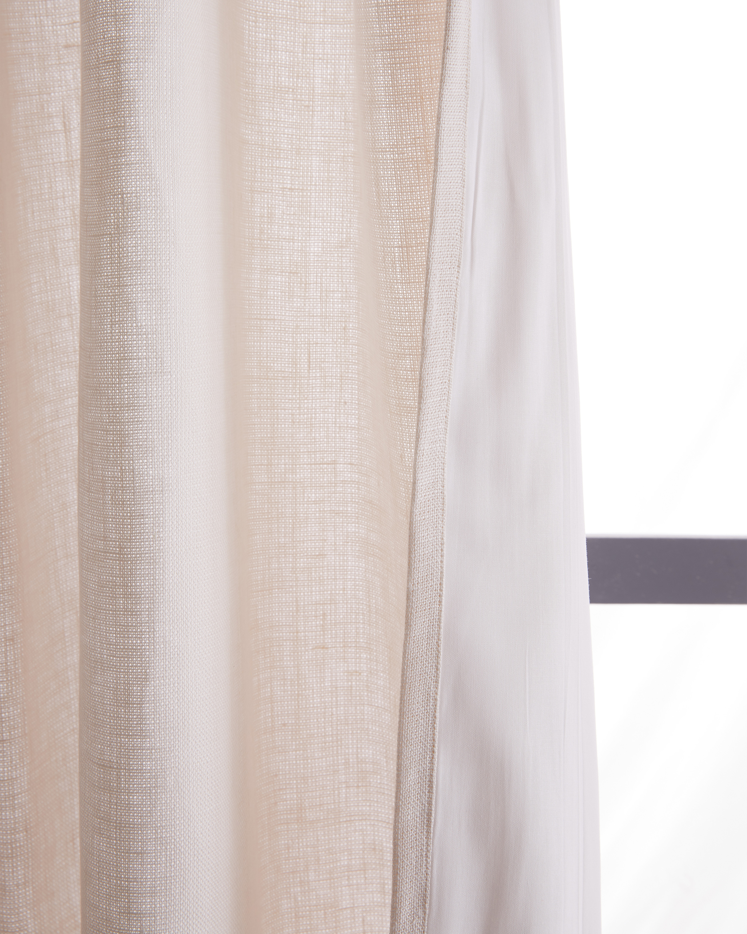 Curtains TexturedLinen Sand 1290