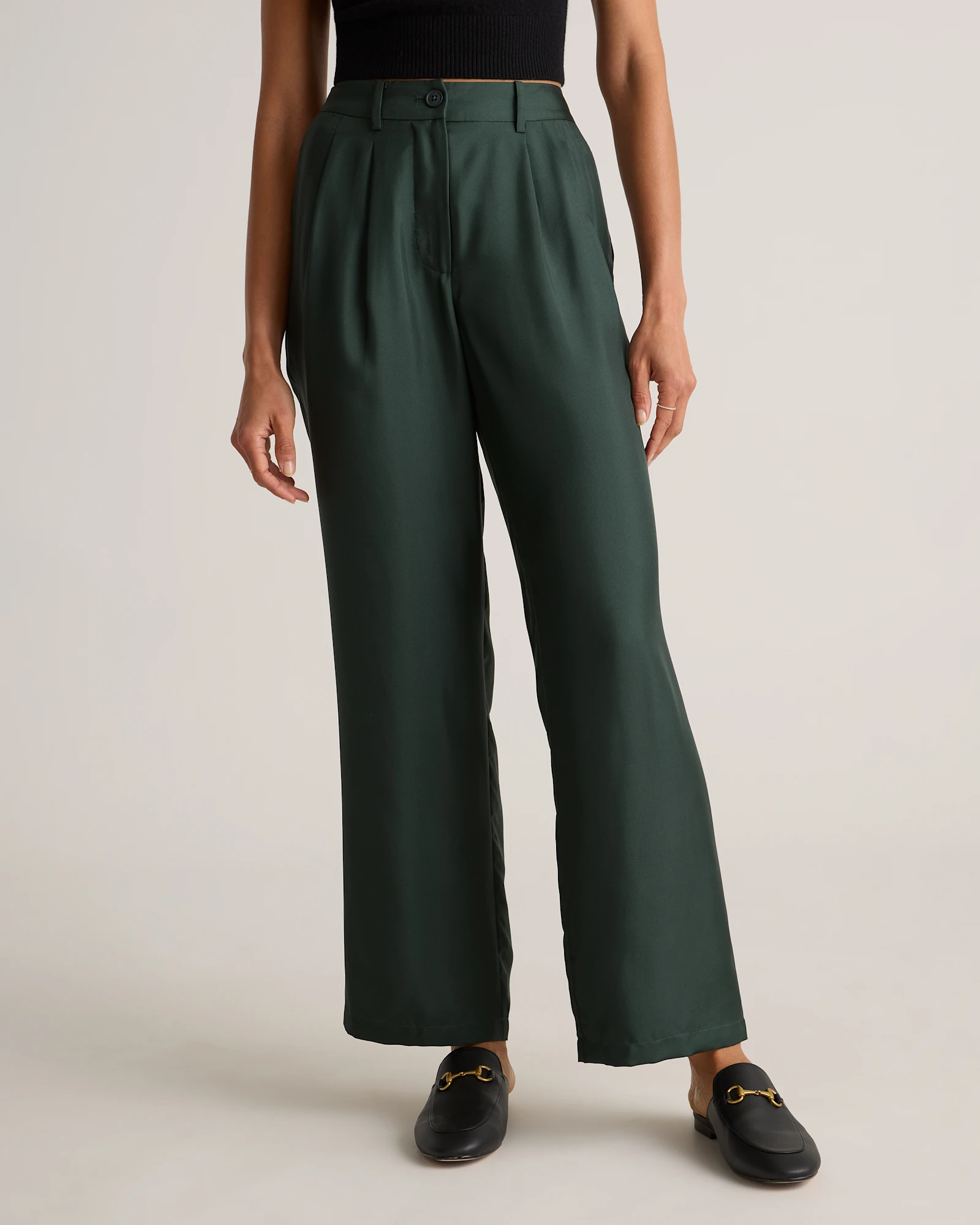 Silk Twill Trouser