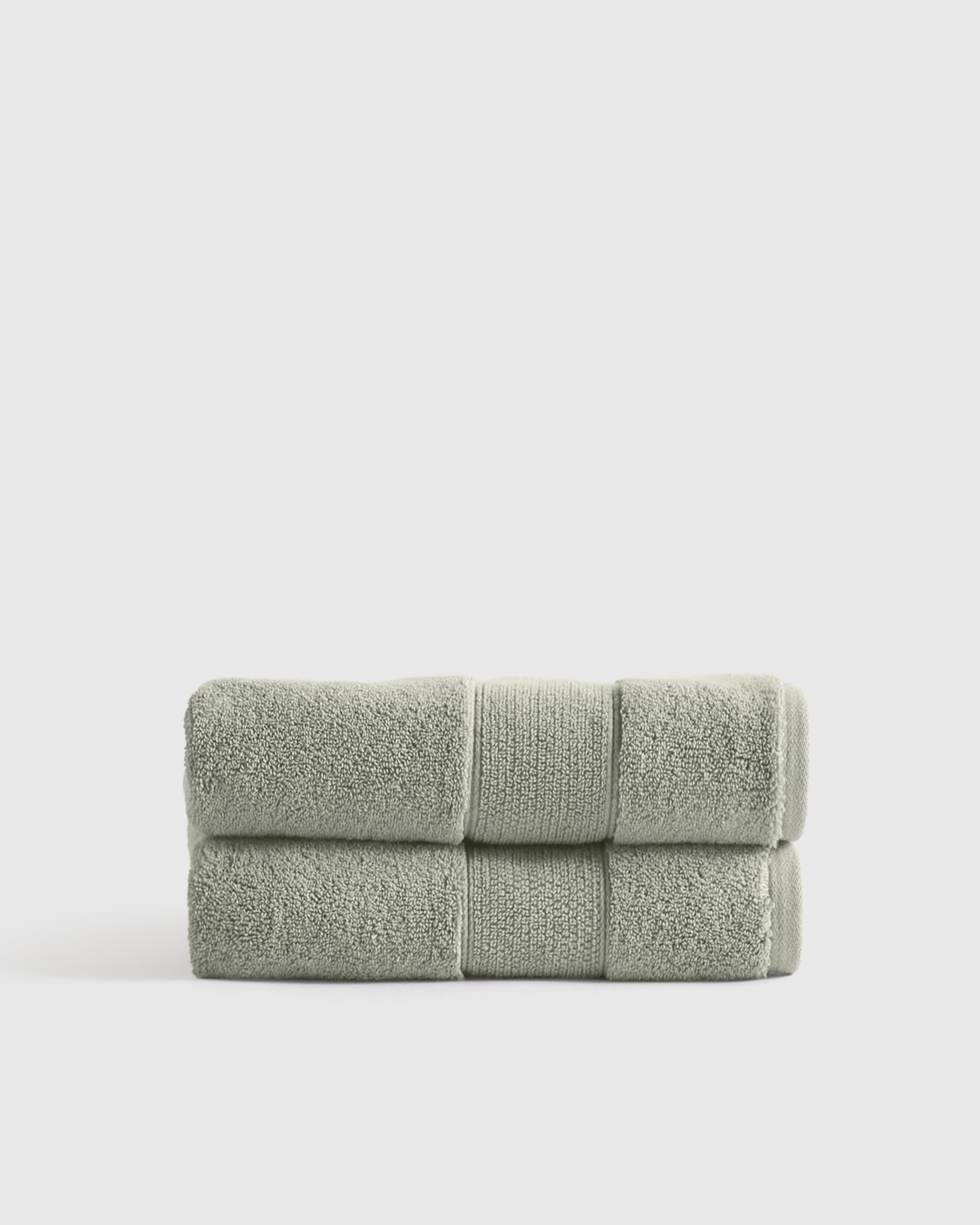 Sage Classic Organic Turkish Cotton Hand Towel (Set of 2)
