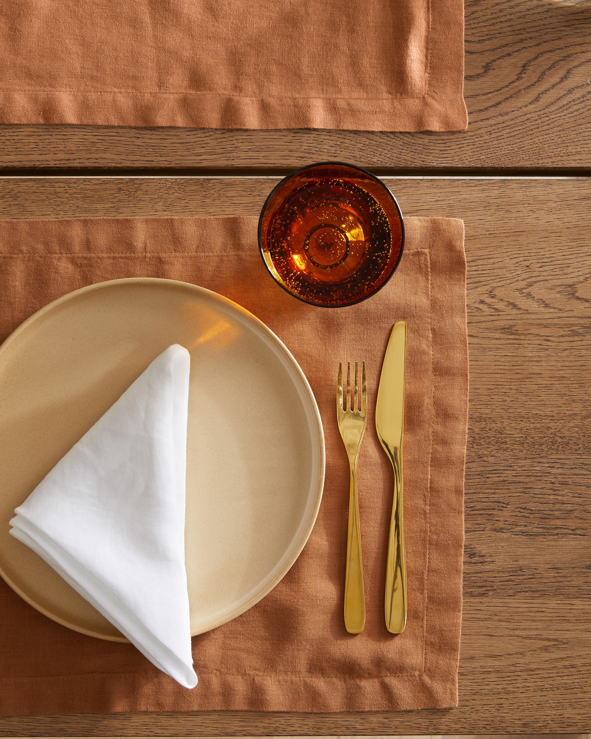 Placemats Linen Terracotta 359