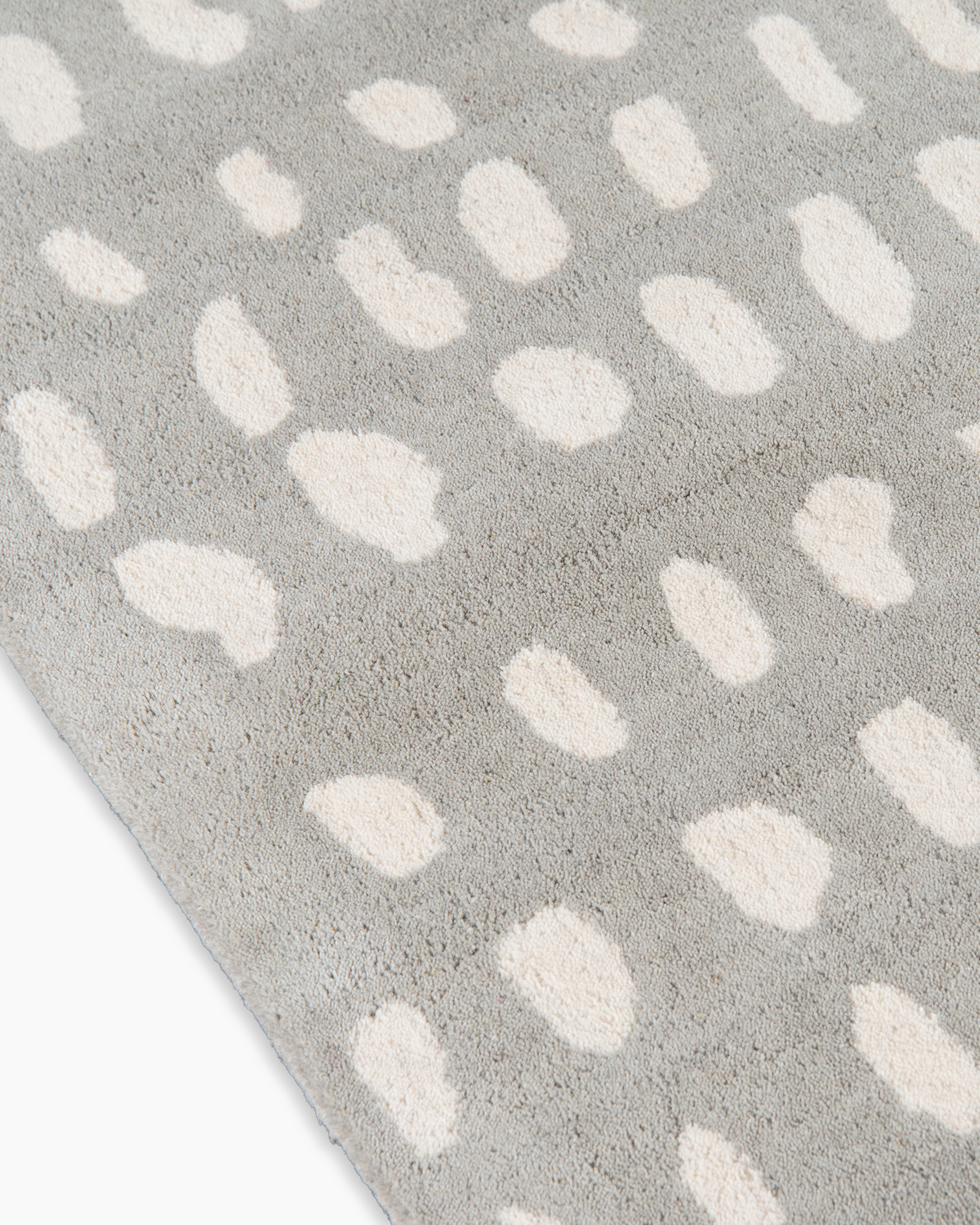 Quince Painterly Dots Wool Rug - Thumbnail 3