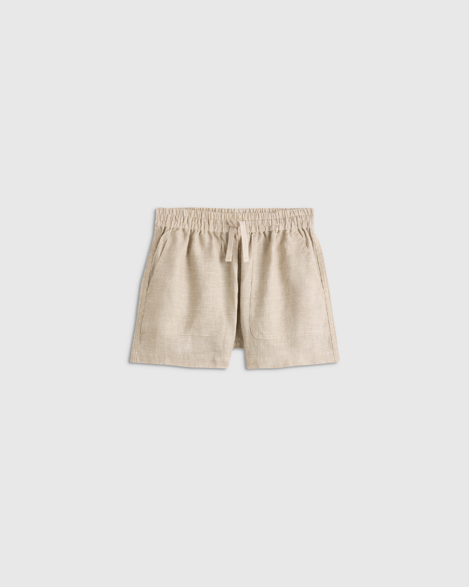Flax 100% European Linen Drawstring Shorts