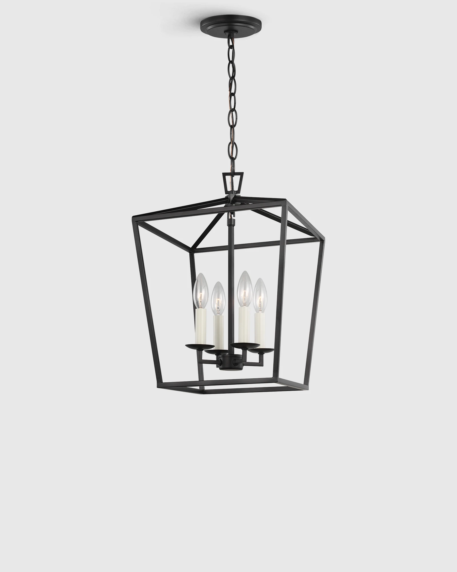 Traditional Steel Lantern Pendant