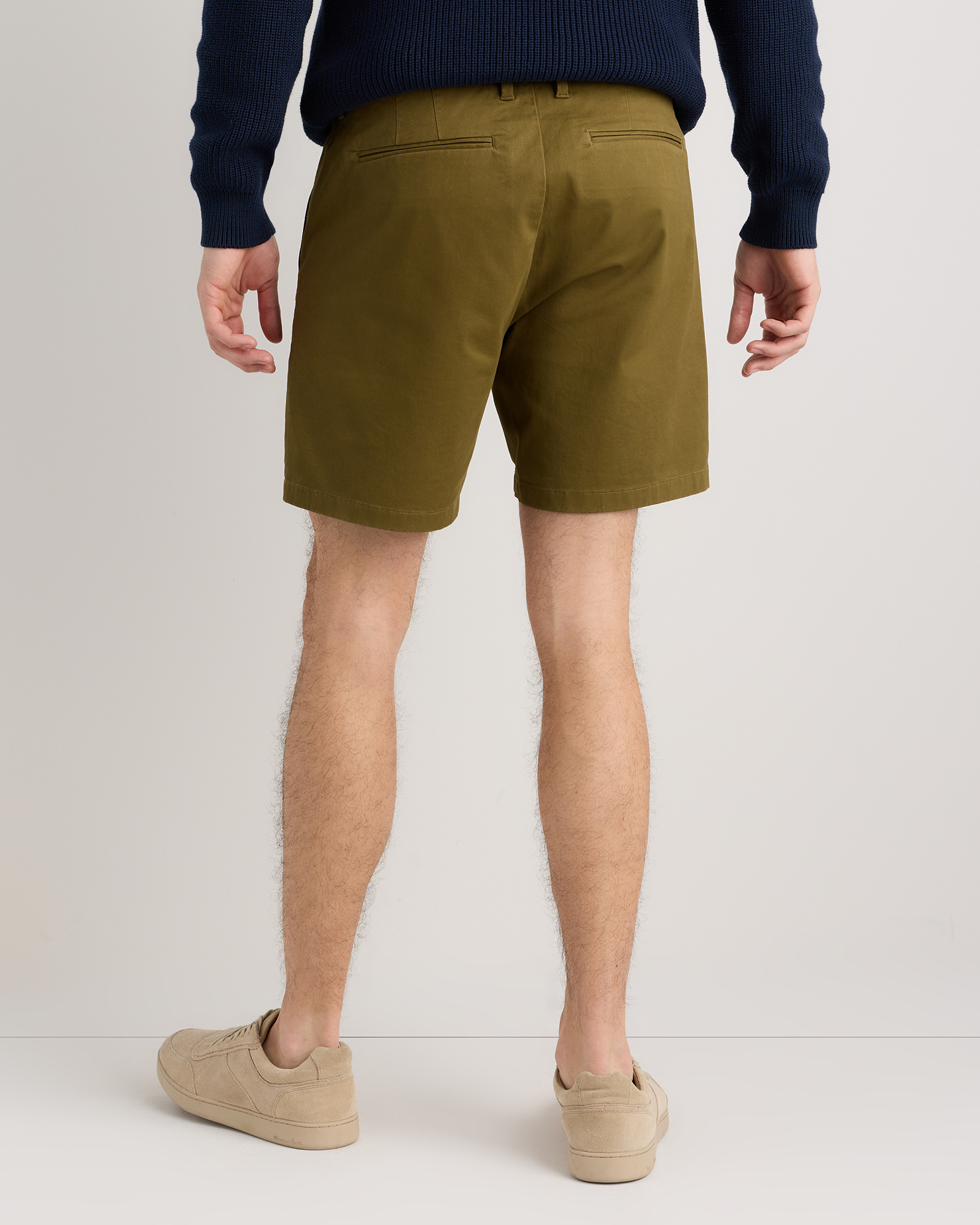 Men's Organic Cotton Classic Stretch Chino Short - 7