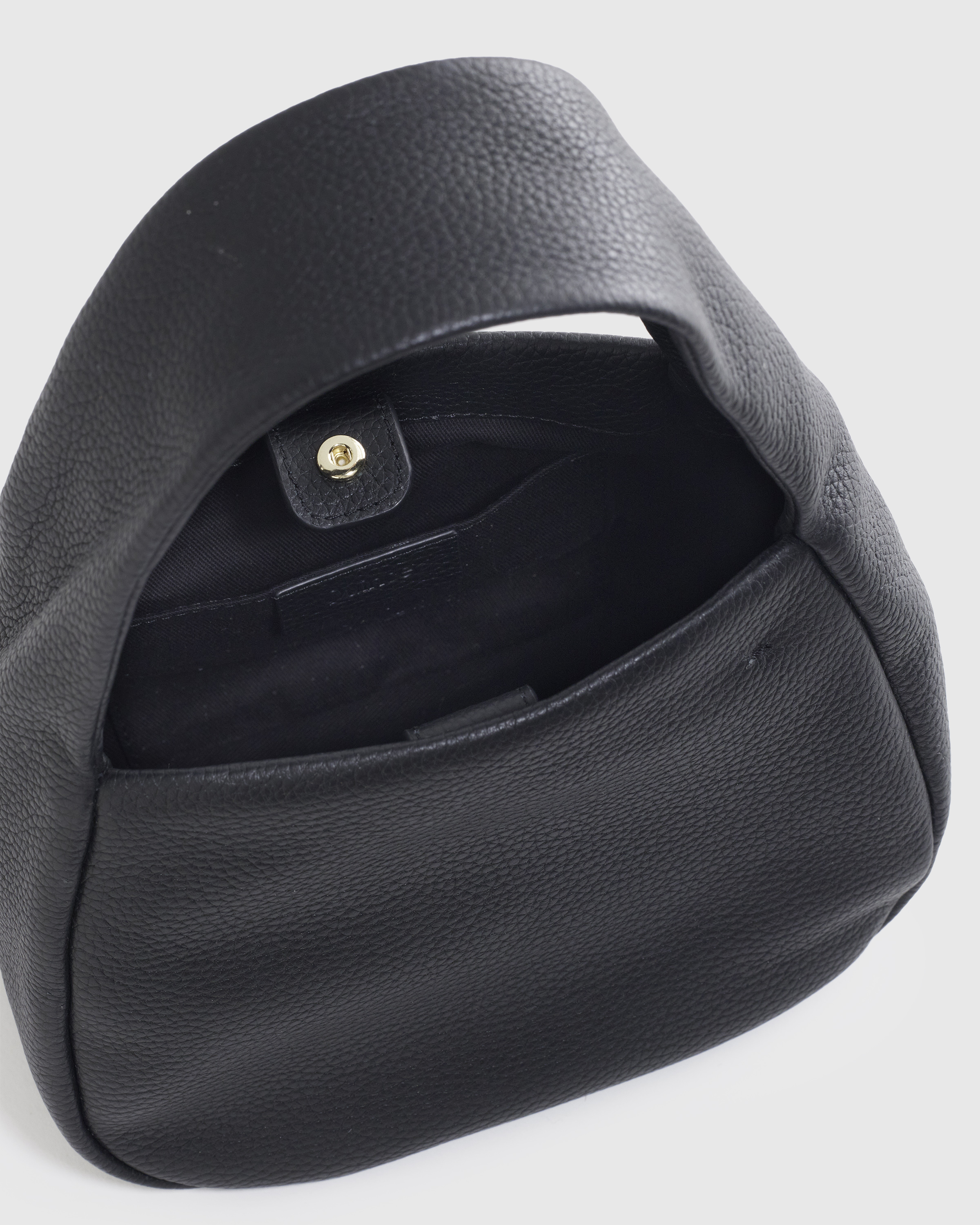 Italian Leather Mini Bow Bag - Thumbnail 4