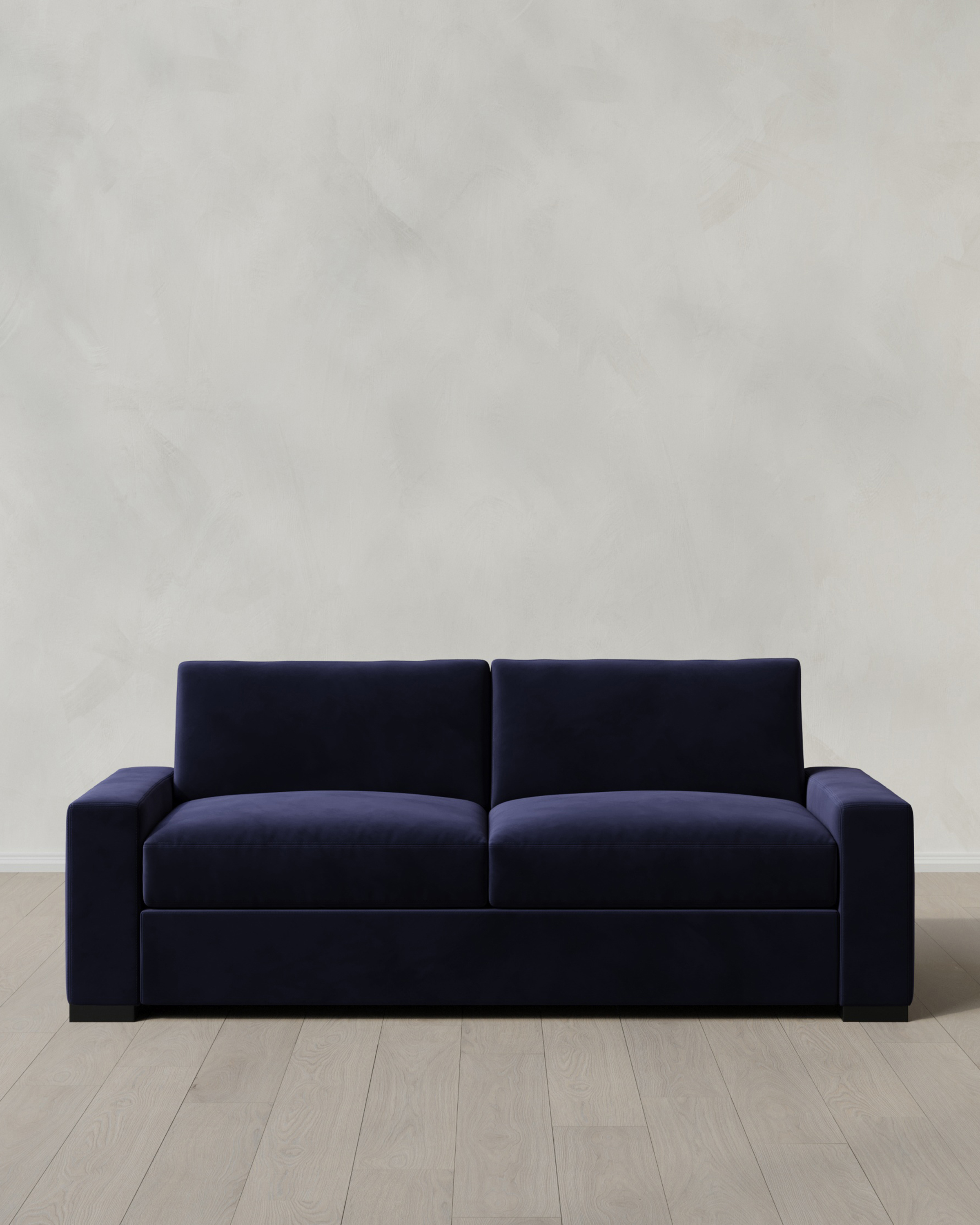 Midnight Stillman Sleeper Sofa in Performance Velvet