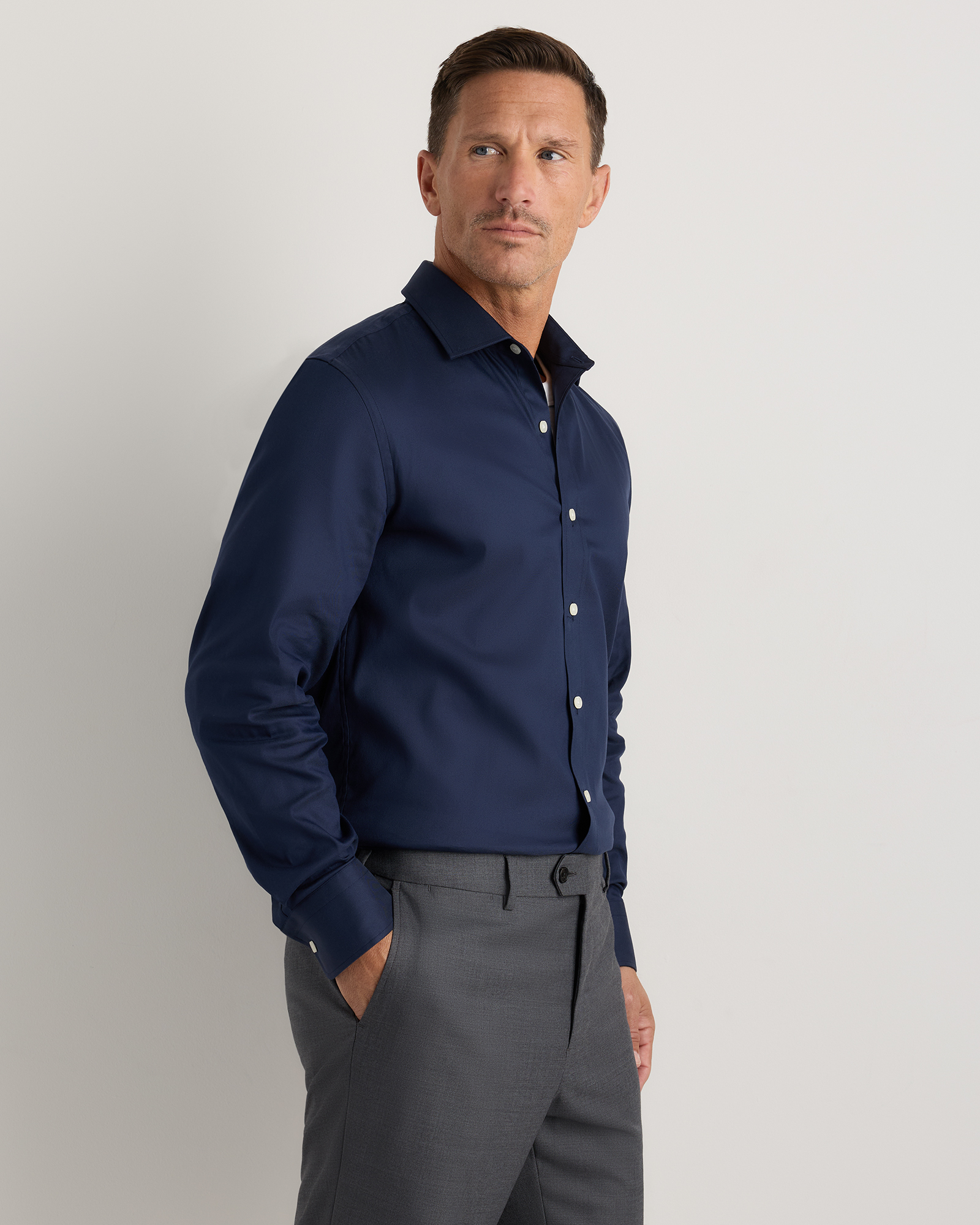 mens dark blue dress shirt 13 Best navy blue dress shirt ideas