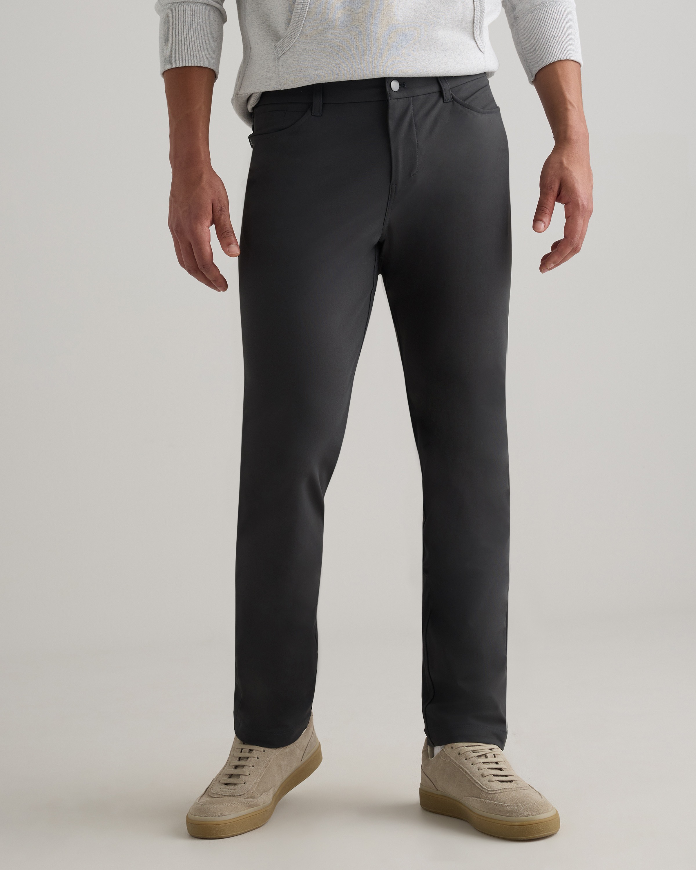 Steel Grey Everyday 5-Pocket Tech Pants