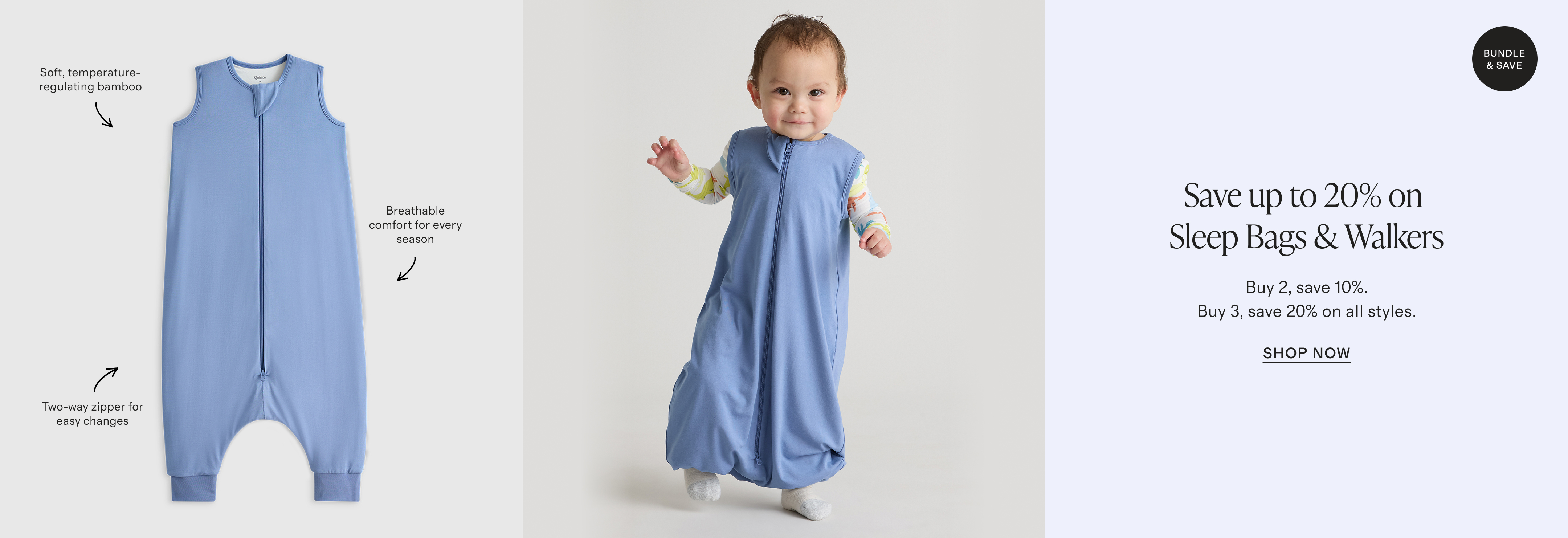 sleep bags banner - desktop