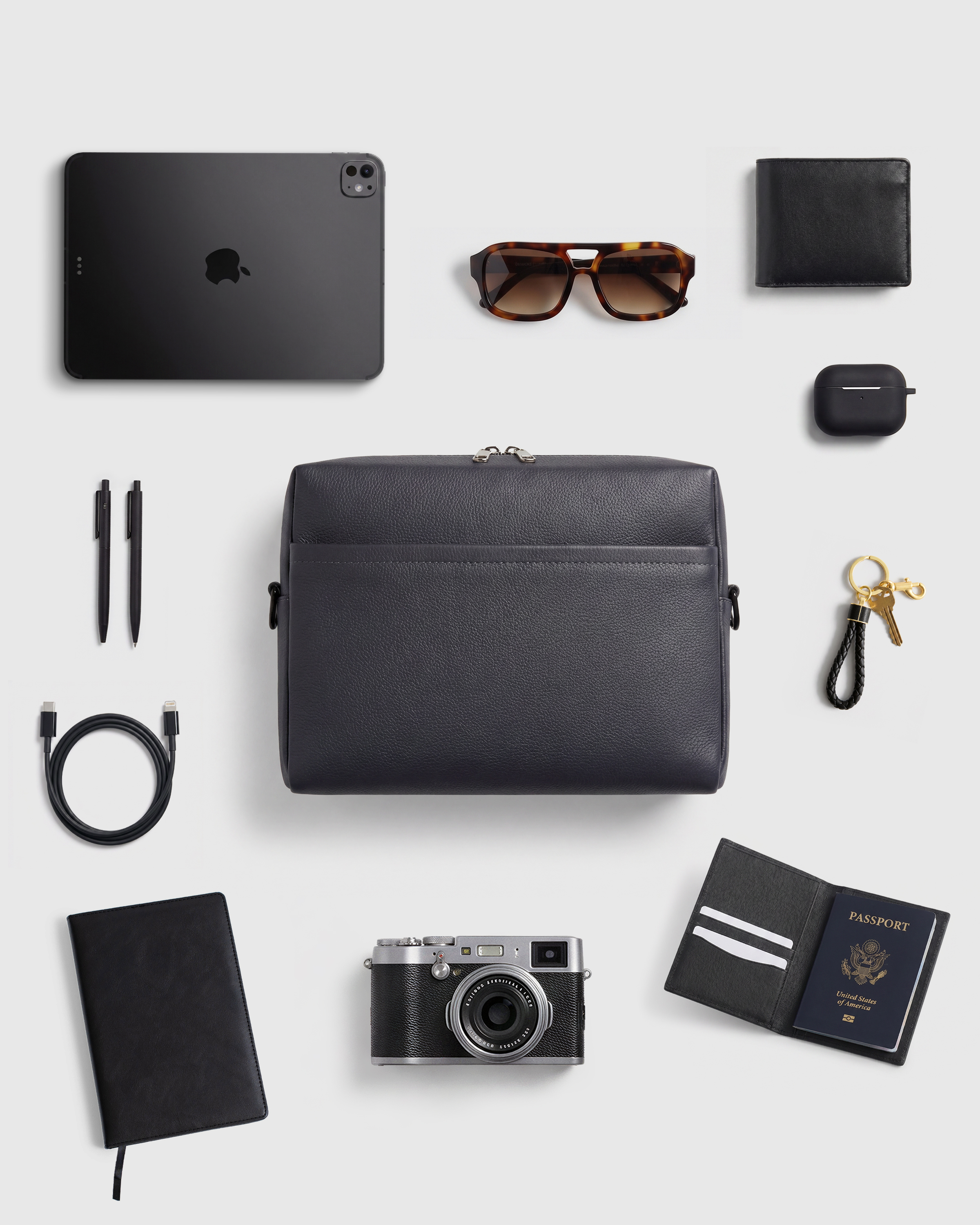 Excursion Italian Leather Crossbody Bag - thumbnail 3