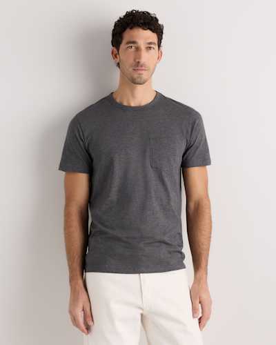 100% Pima Cotton Luxe Touch Pocket Tee