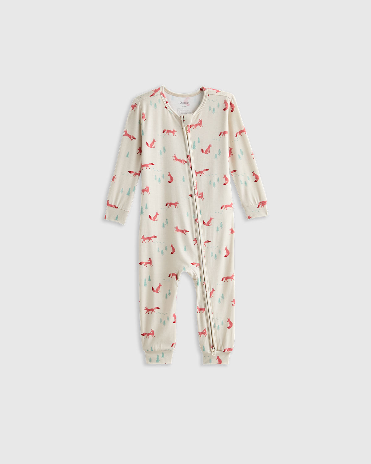 Fox Bamboo One Piece Pajama