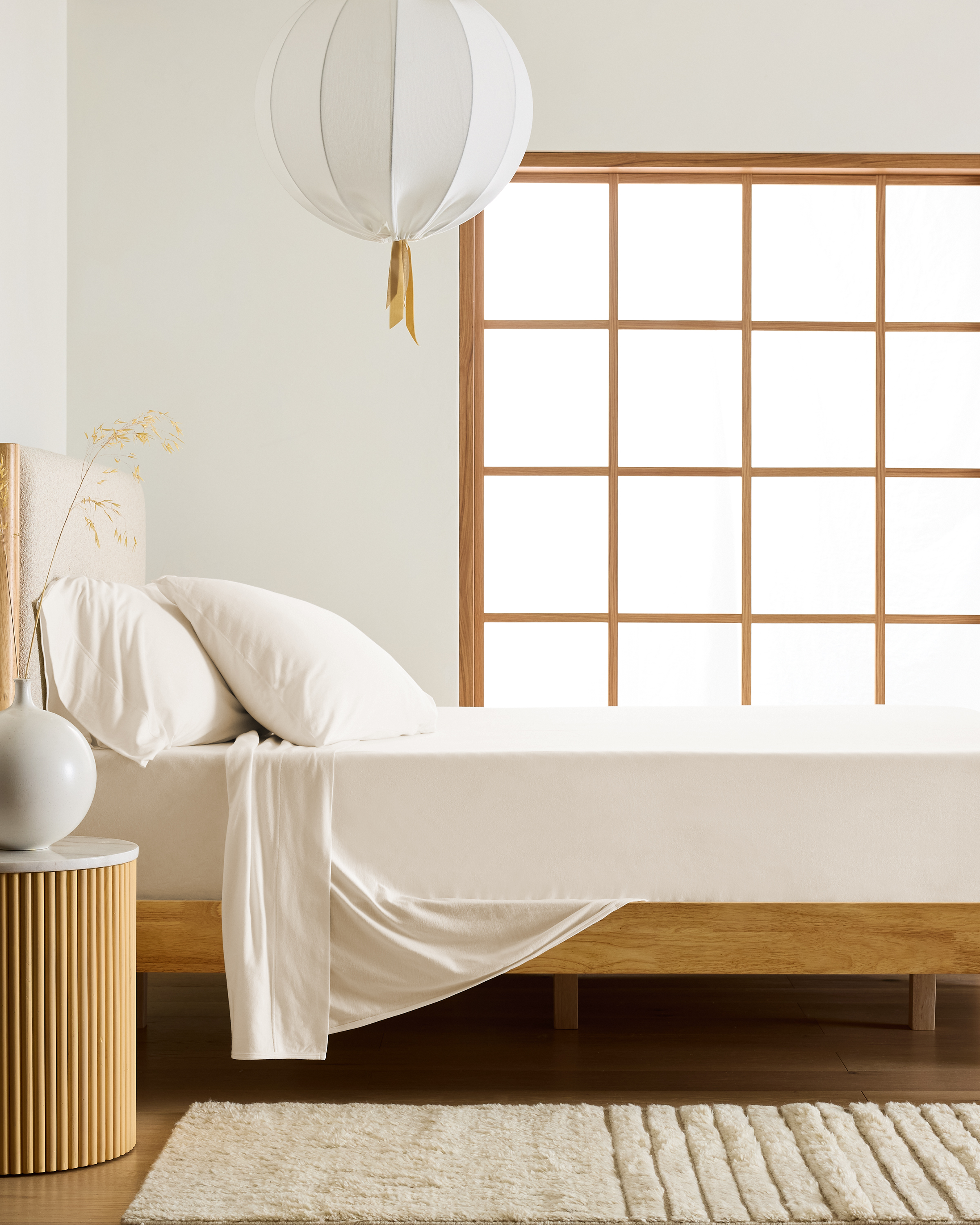 Organic Jersey Sheet Set - Natural, Queen