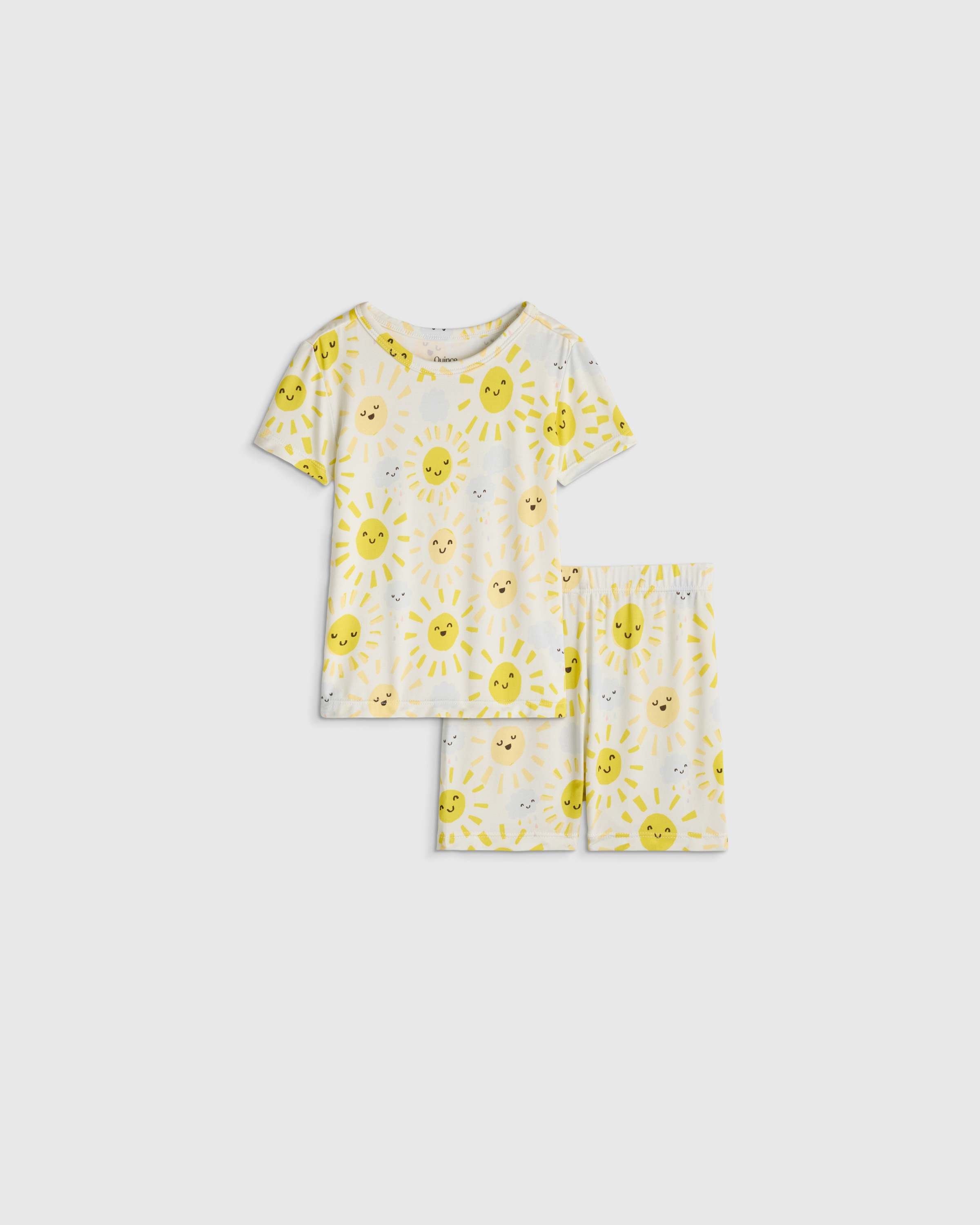 Sunshine Bamboo Short Sleeve and Shorts Pajama Set