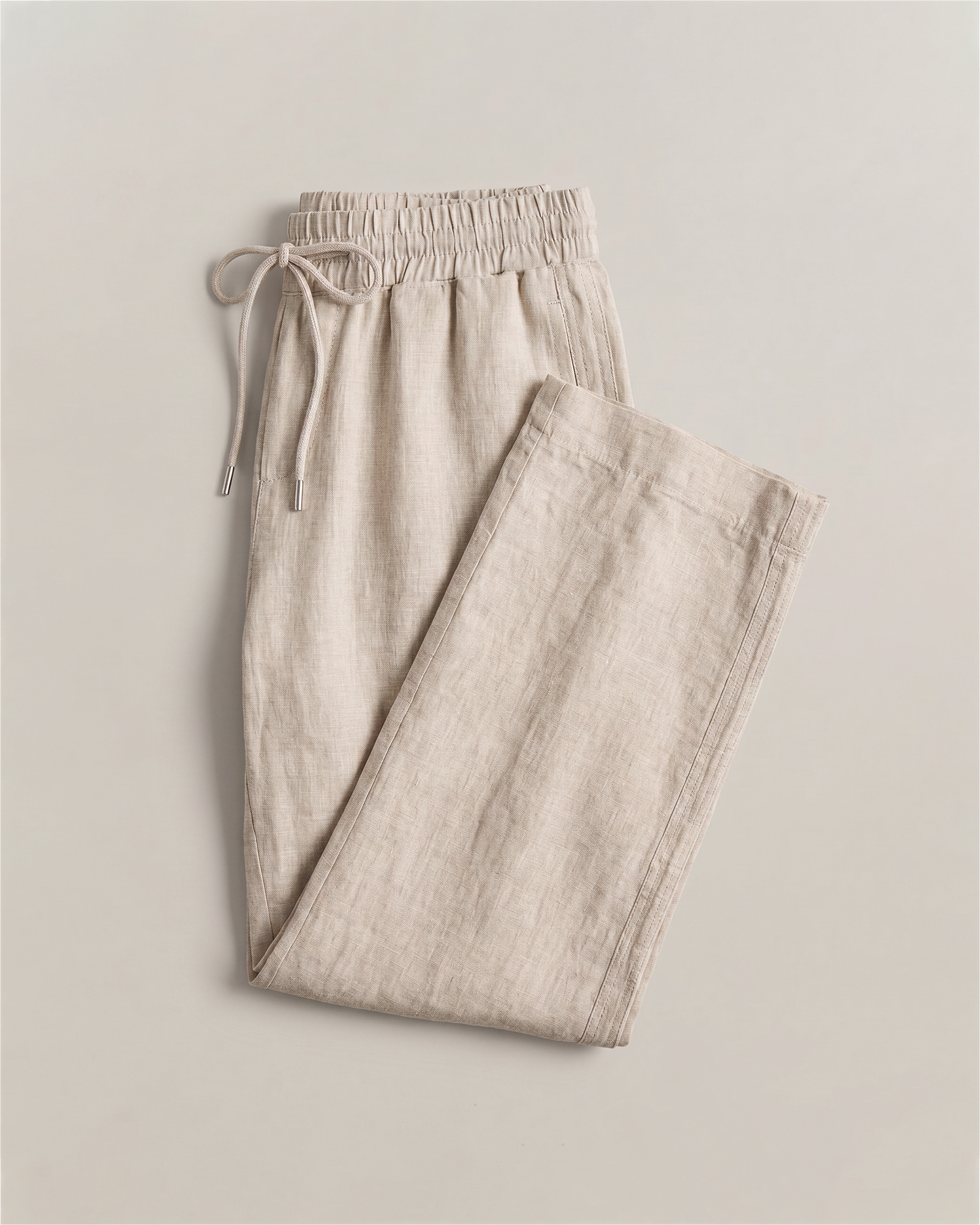 Flax 100% European Linen Wide Leg Pants