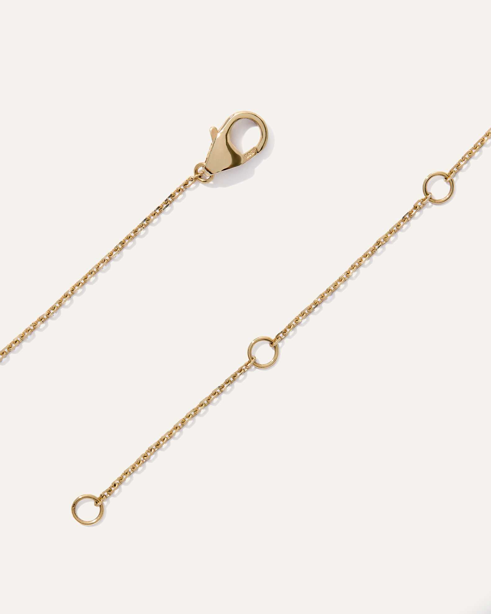 14K Gold Diamond & Semi-Precious Gemstone Drop Necklace