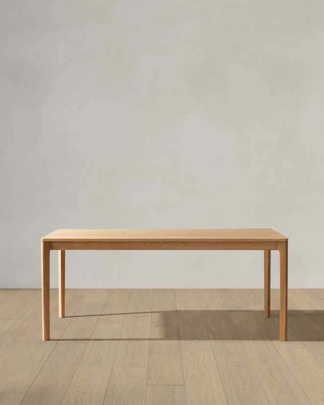 Solid Oak Scandinavian Dining Table-71-Hero