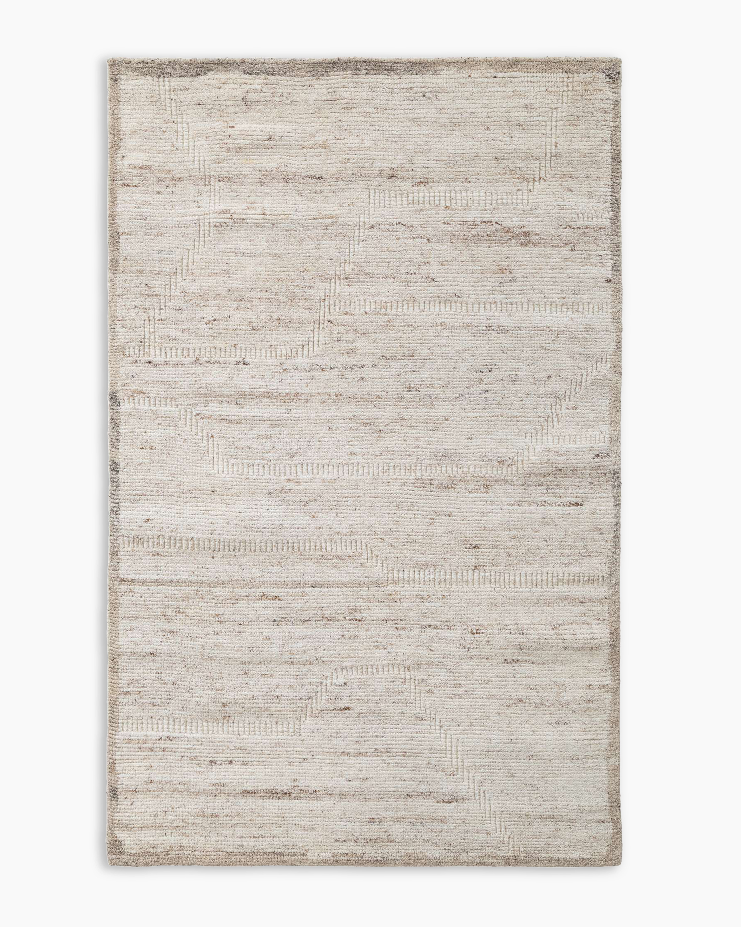 Beige Wynona Hand-Knotted Wool Rug
