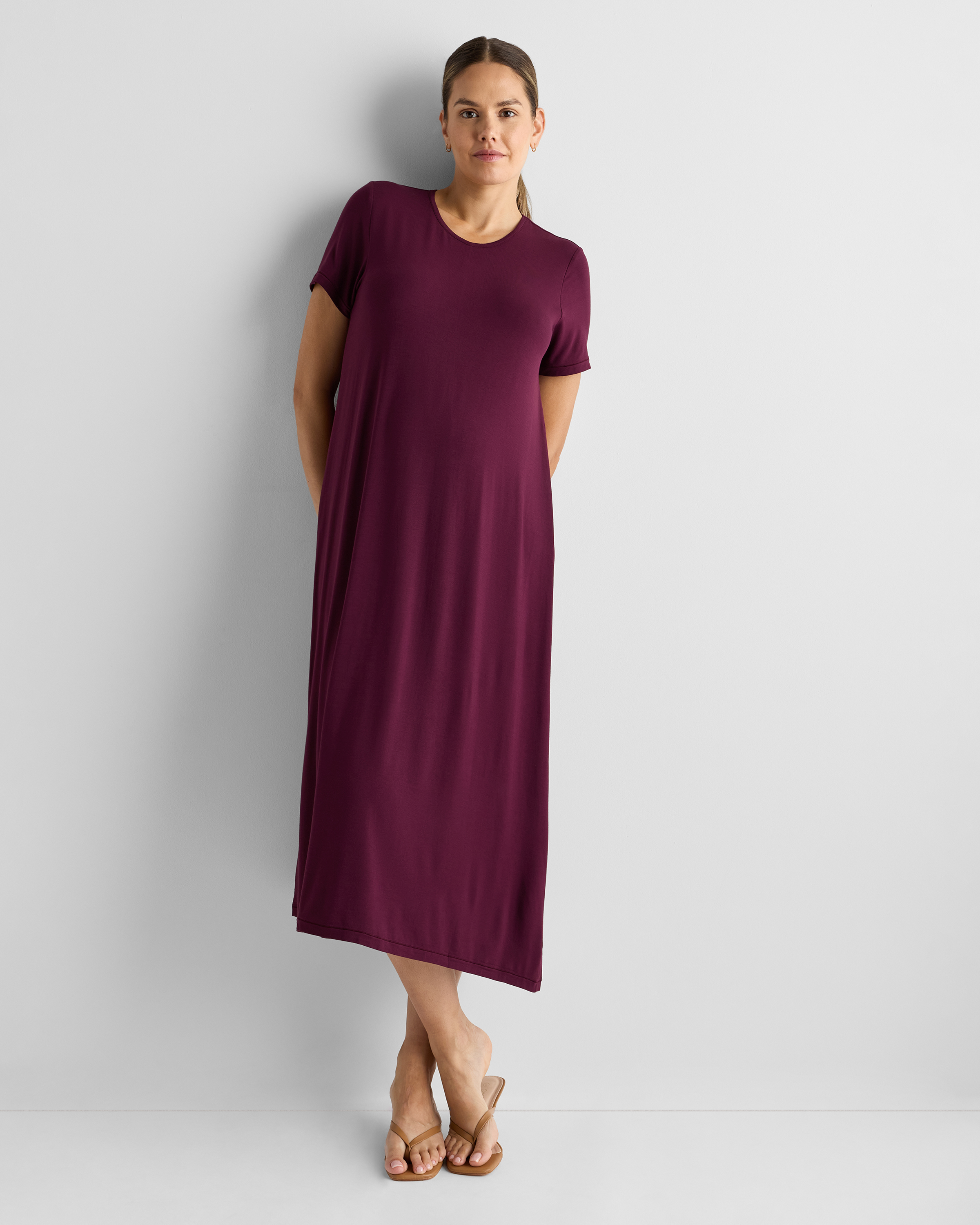chinese dress ladies Olive Button Down Shirt Maternity Maxi Dress  PinkBlush