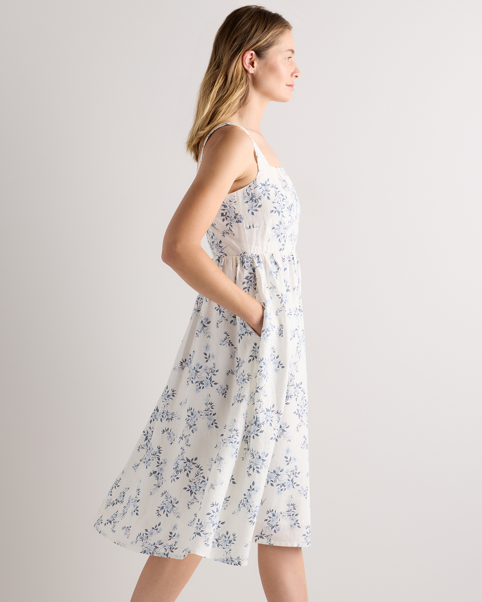 princess polly baby blue dress The Foundation Flat | Limited Edition Powder Blue main image 0
