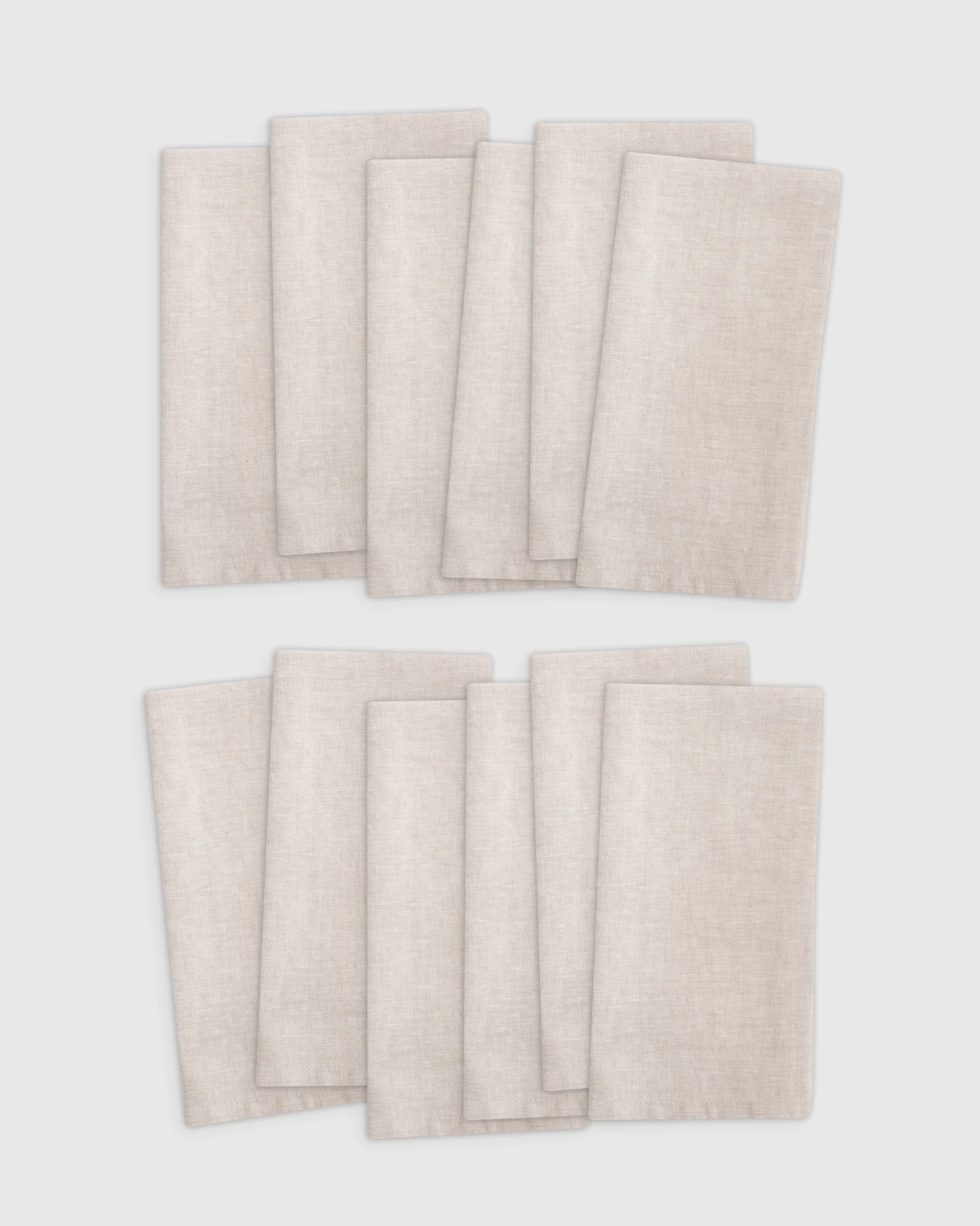 European Linen Chambray Napkin (Set of 12) - Natural
