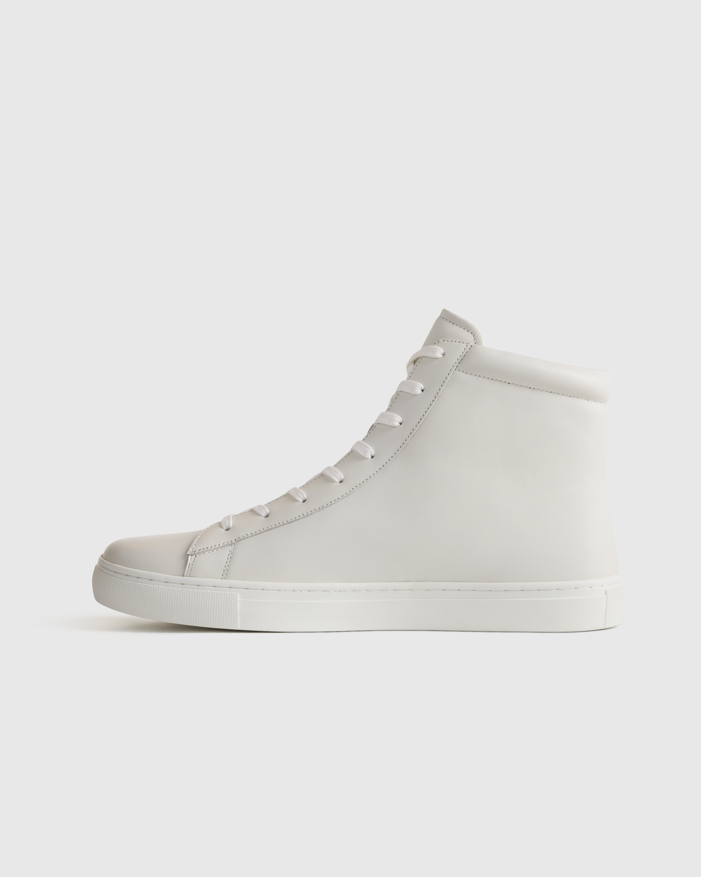 Italian Leather High Top Everyday Sneaker