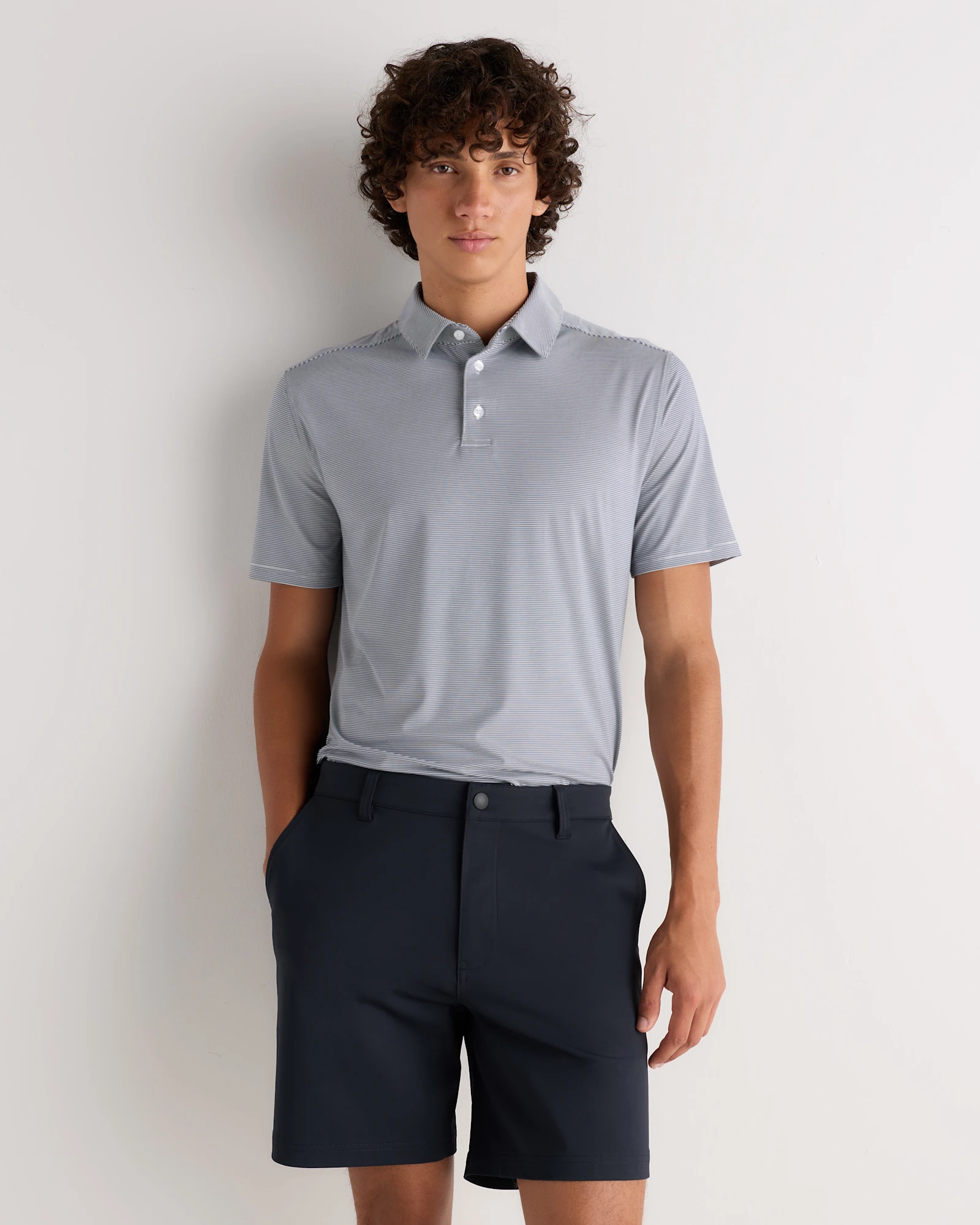 Men's Performance Jersey Golf Polo